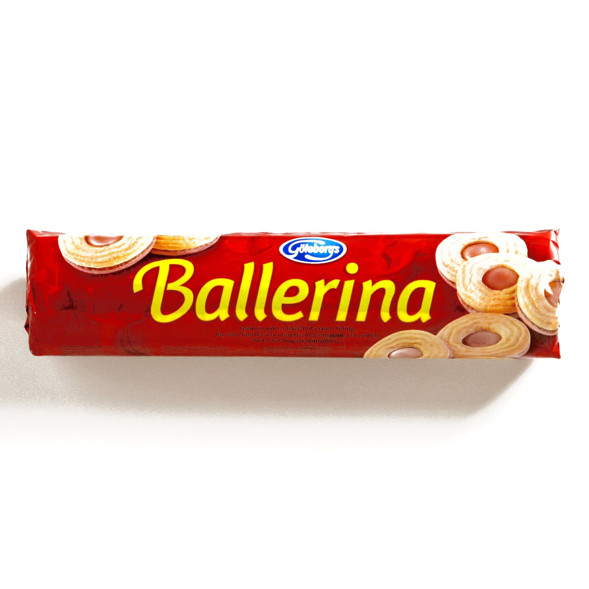Goteborgs Ballerina Chocolate Hazelnut 6.3 oz each (1 Item Per Order)