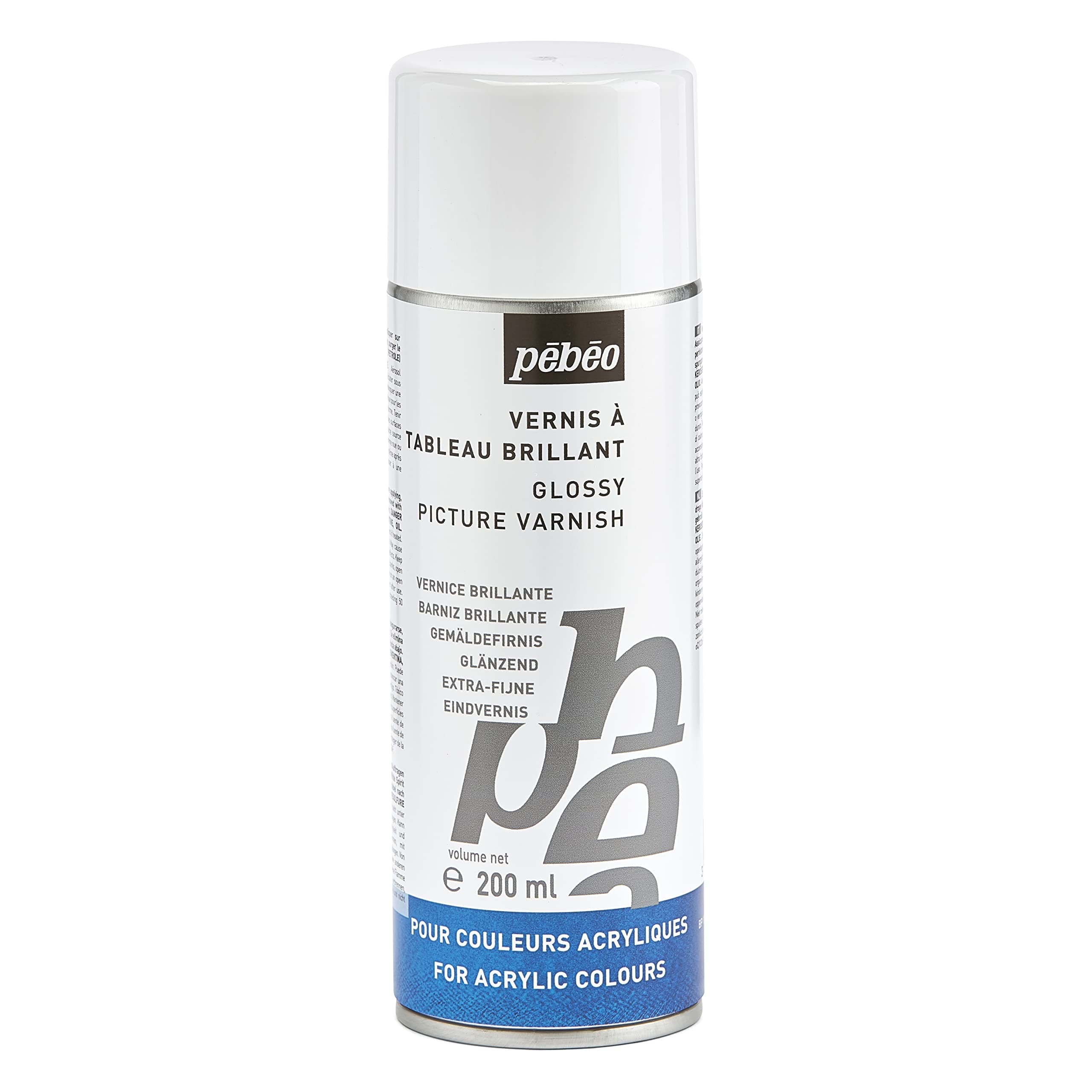 PEBEO 200 ml Solvent Based Gloss Varnish, Transparent