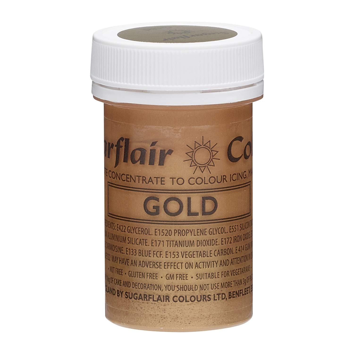 Culpitt Paste Colours-Gold Satin, small