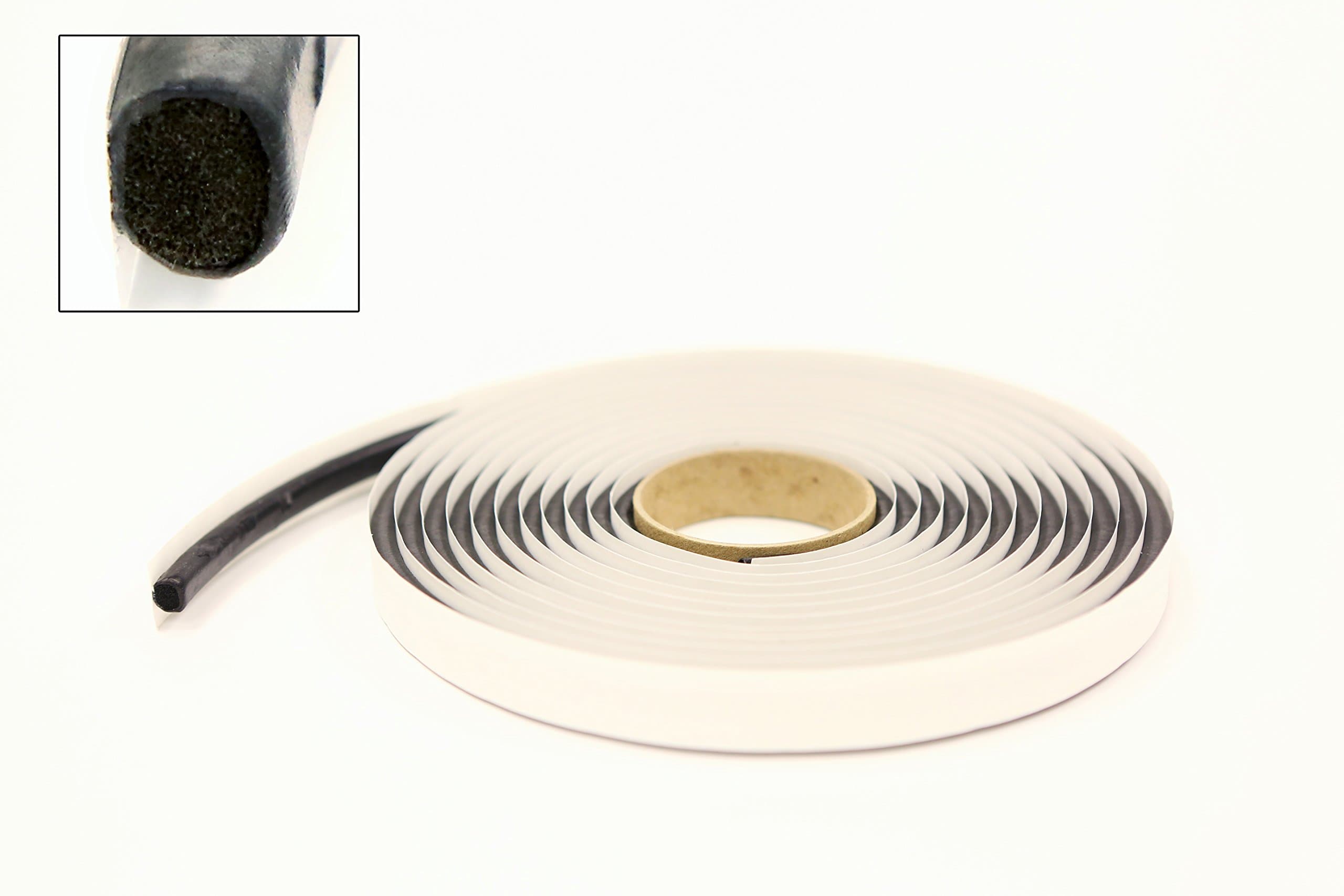 Foam Core Butyl Tape 6mm X 12 Ft. - Automotive Window Installation - 24 Rolls