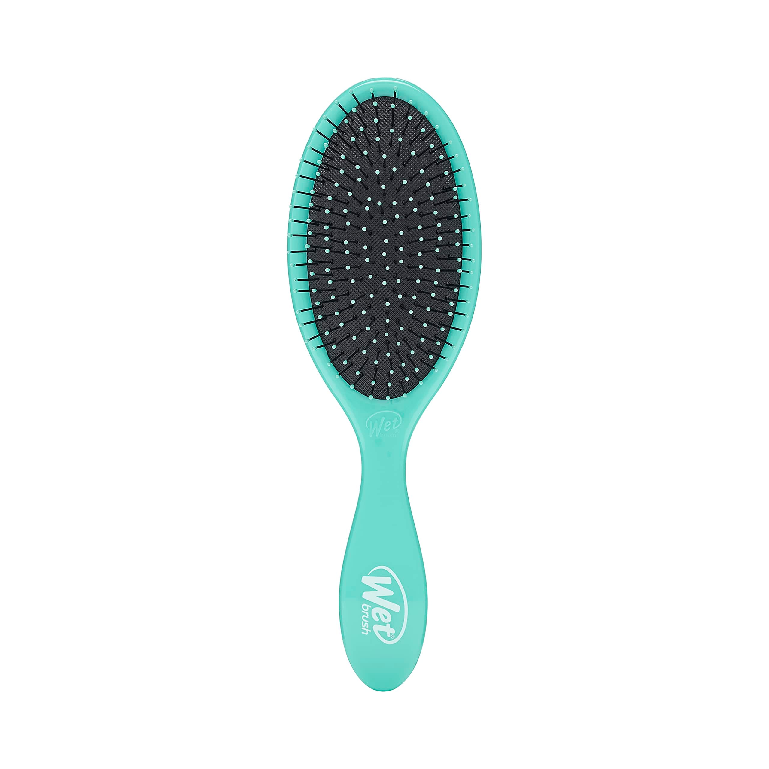 Wet Brush Original Detangler Hair Brush, Amazon Exclusive Aqua - Ultra-Soft IntelliFlex Bristles - Detangling Hairbrush Glides Through Tangles For All Hair Types (Wet Dry & Damaged Hair) - Women & Men