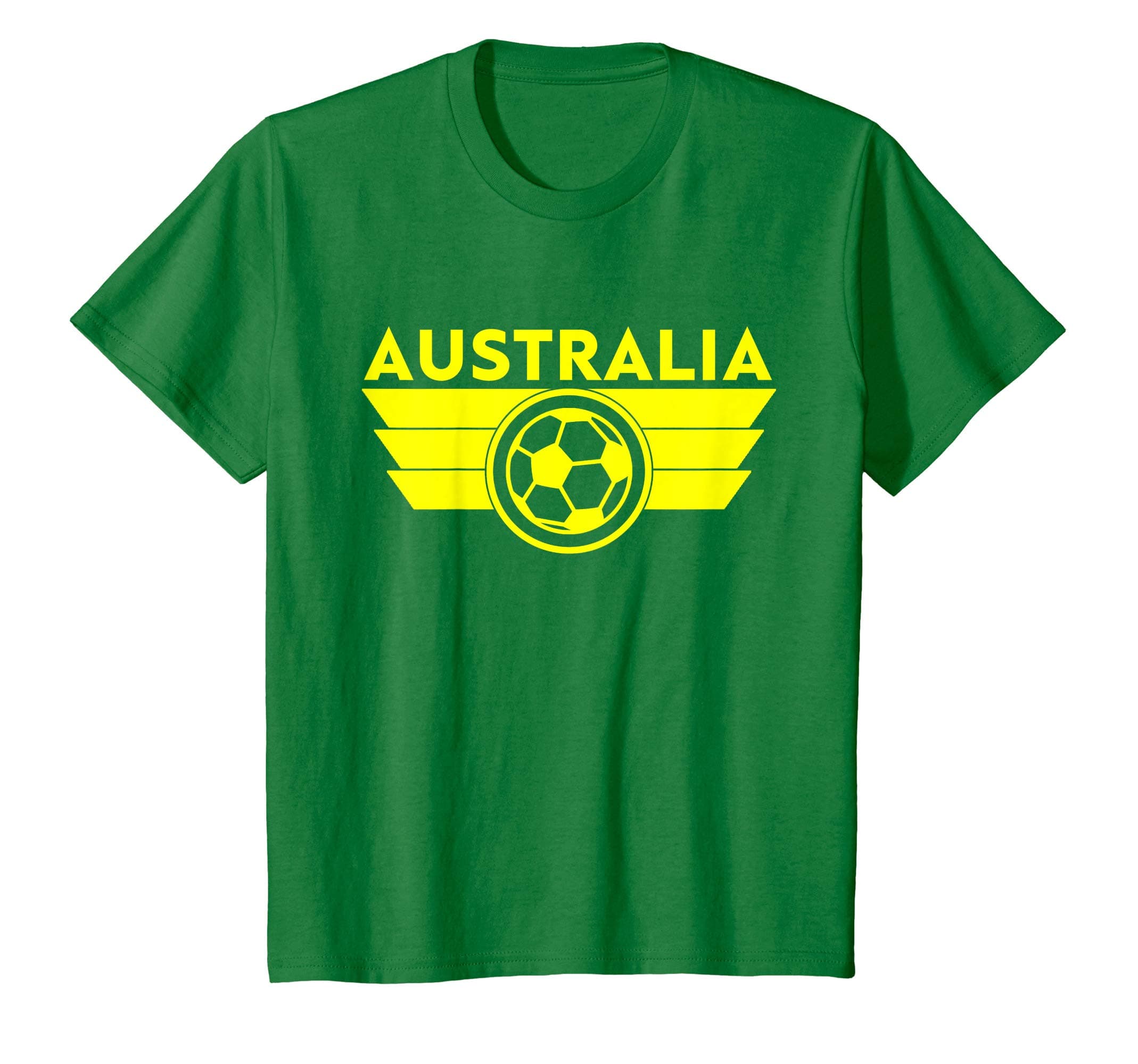 Kids Australia Kids Youth Soccer Jersey Style Football Socceroos T-Shirt
