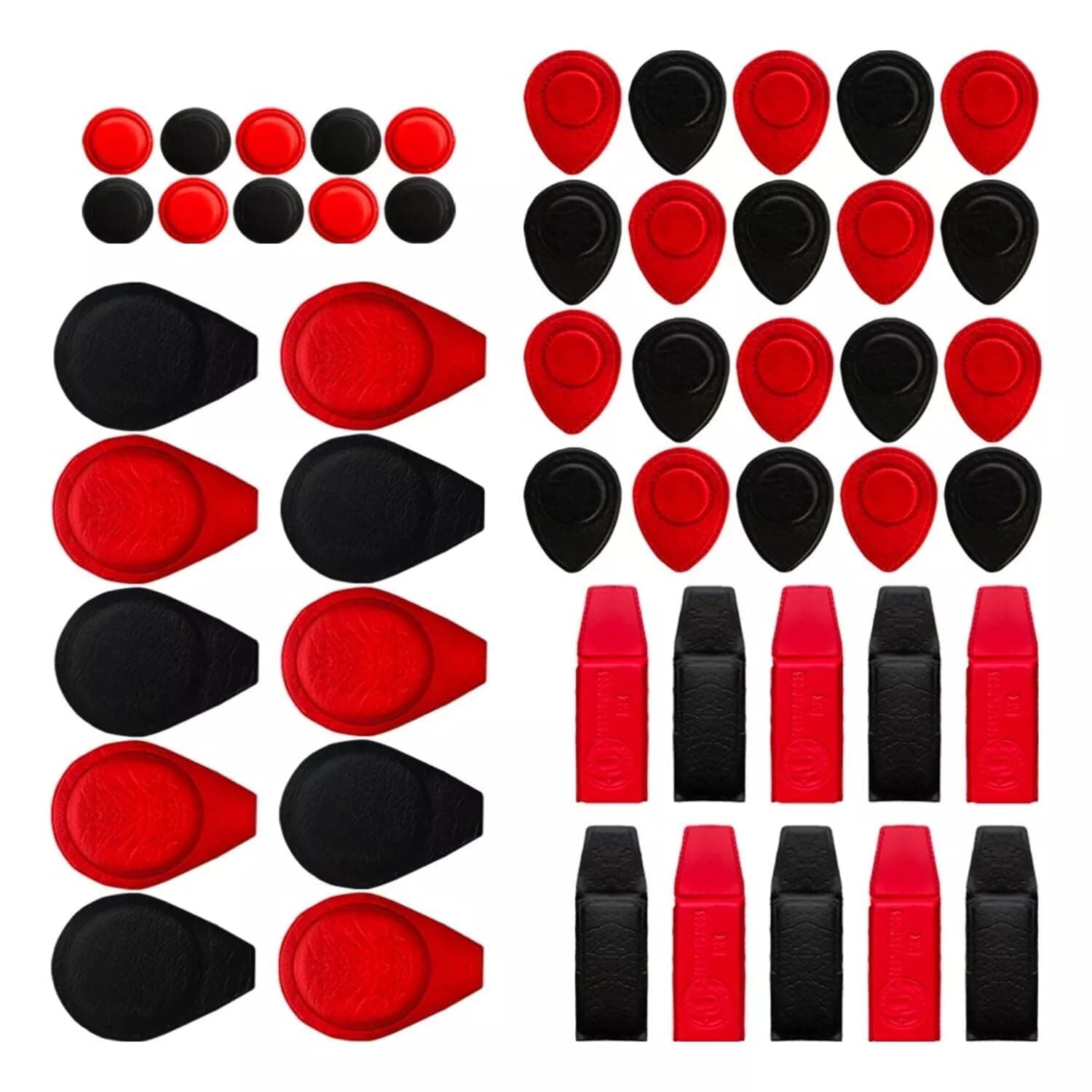 MAG® 18‑Pack Ferrite Biomagnets Set – 3000 Gauss Mixed Shapes (Round & Rectangular) – Dr. Goiz Therapy – Vinyl‑Coated with Clear Polarity Markings