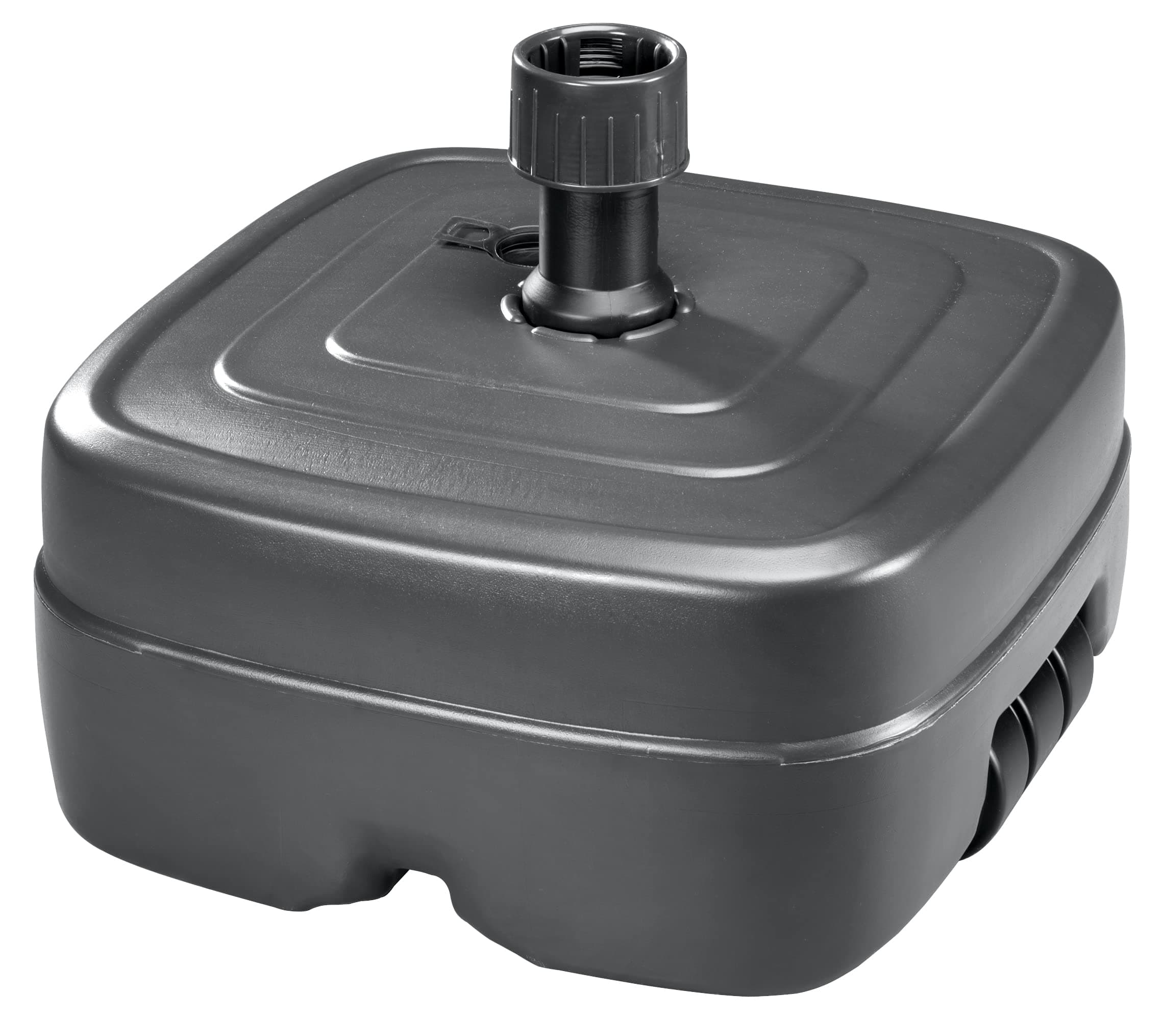 Schneider PE umbrella stand, anthracite, ca. 45 ltr.