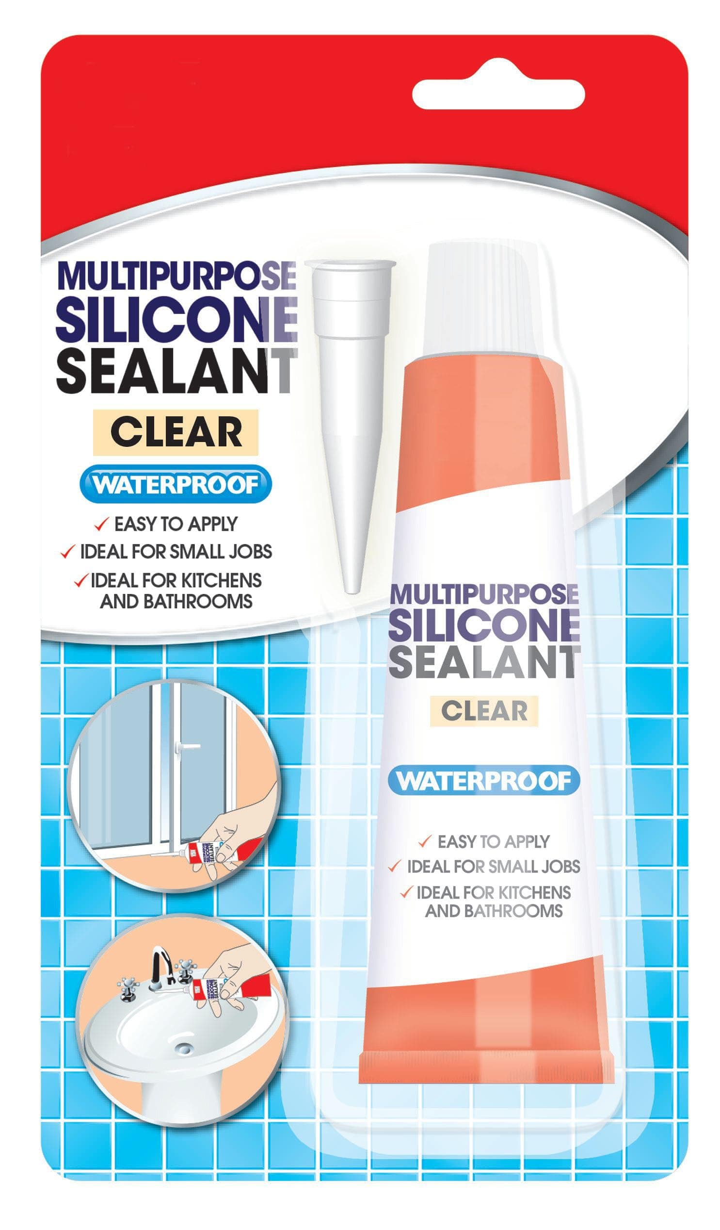 151 Silicone Sealant Clear Waterproof 70G