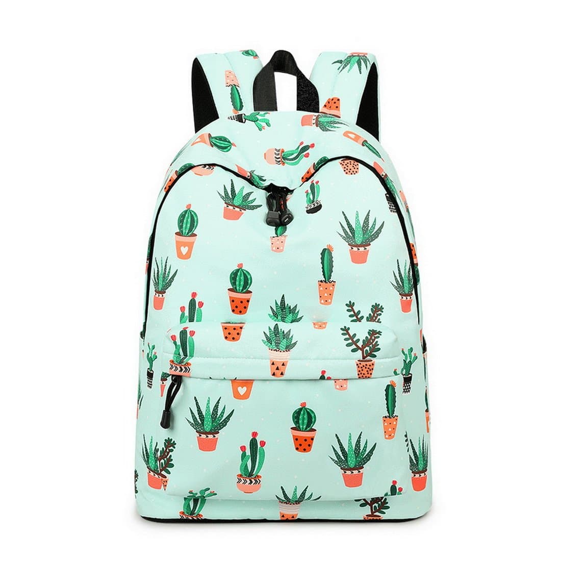 AcmebonLightweight Fashion School Backpack for Boys and Girls Women Casual Backpack Purse Cactus