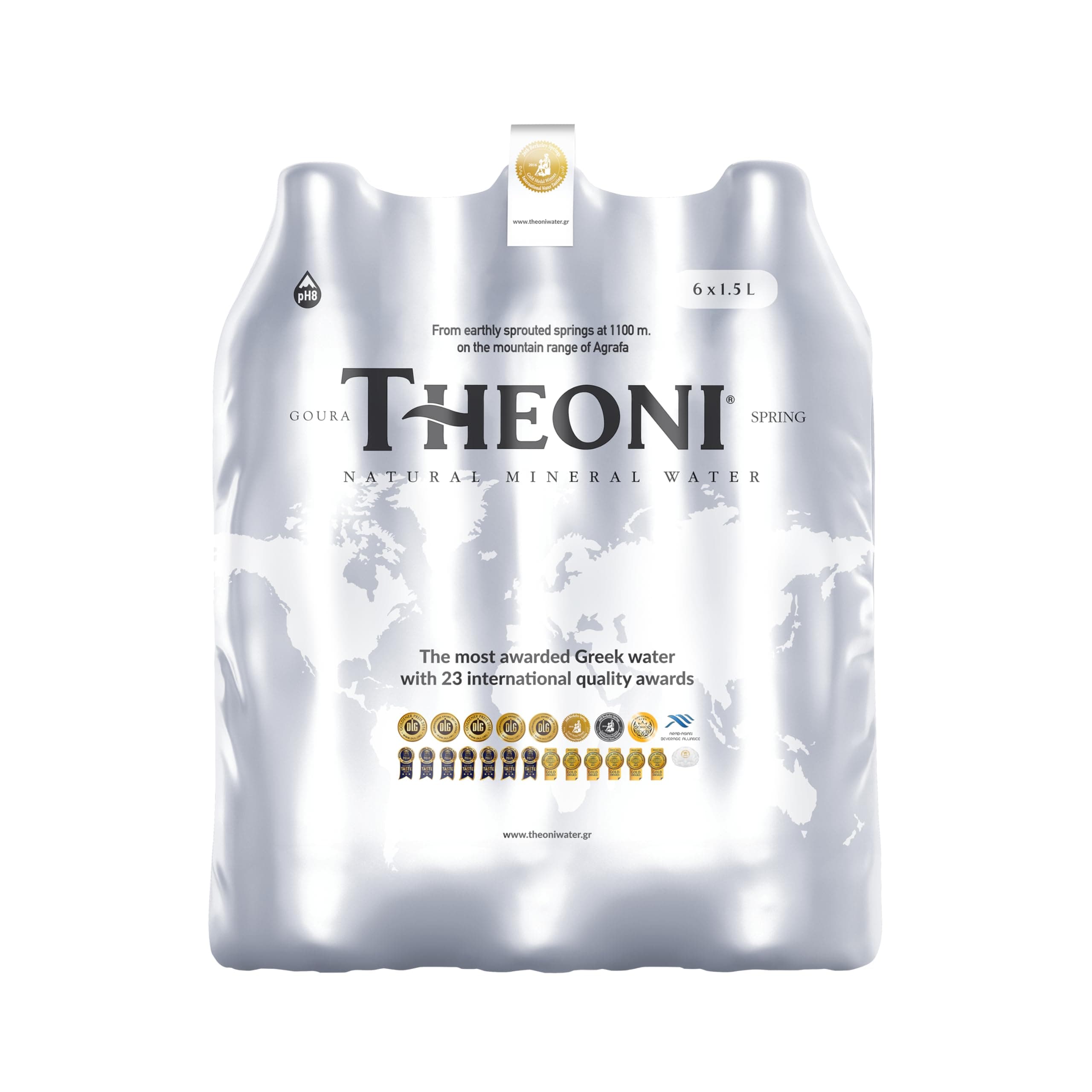 Natural Mineral Water - 1.5 Litres (Pack Of 6)