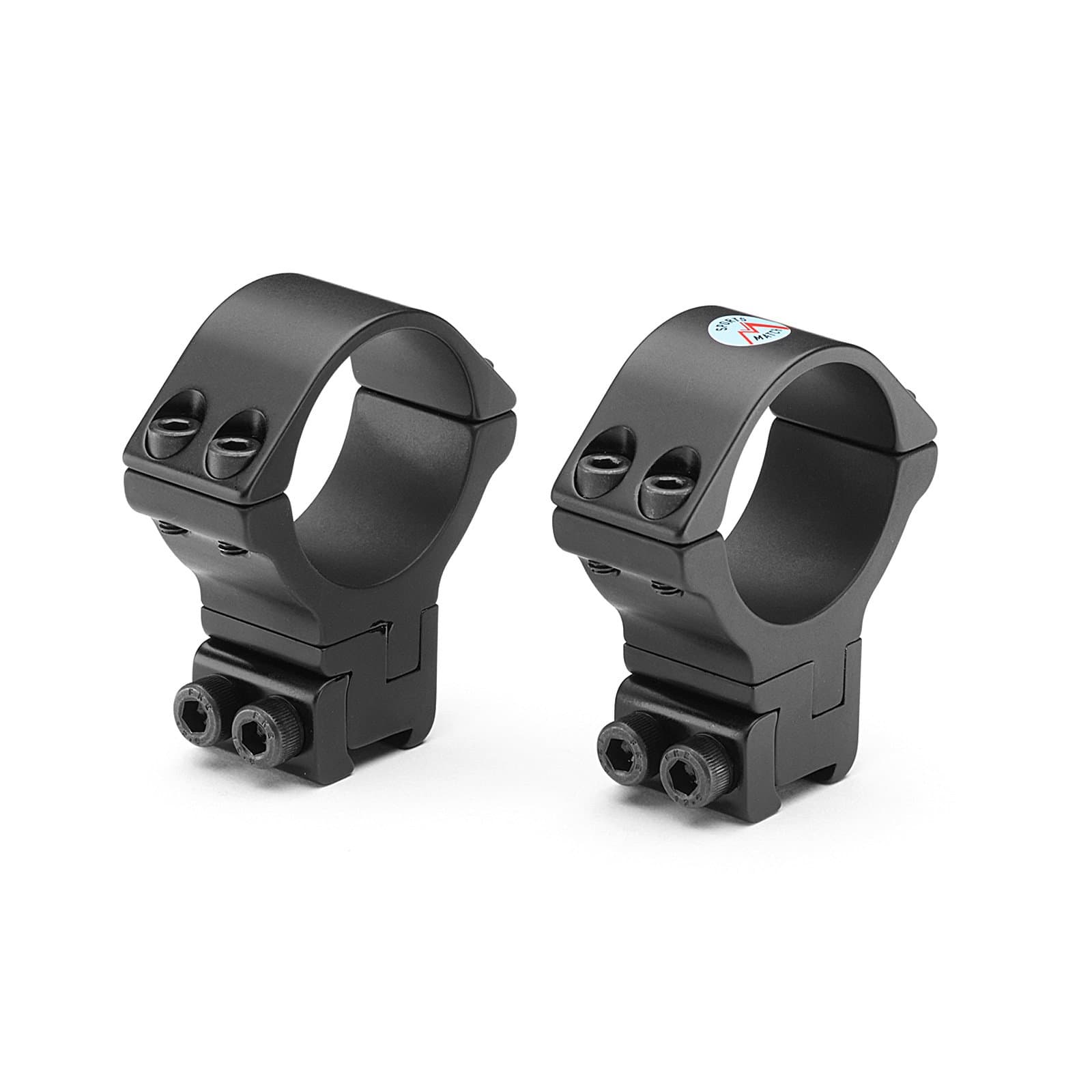 ATP34 34mm Tube 2 Piece Double Clamp Mounts High 9.5 11.5 Dovetails