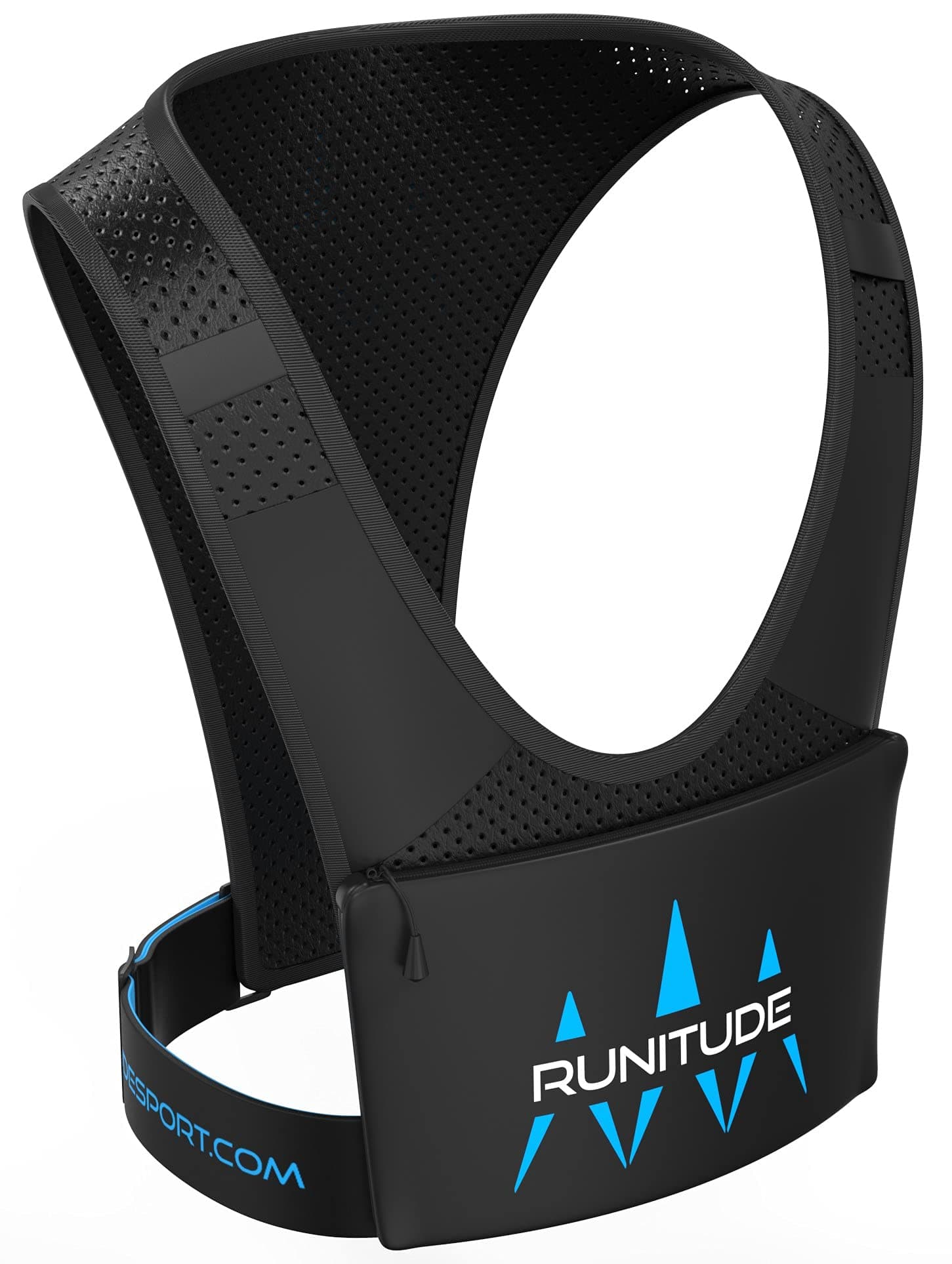 Running Phone Holder Vest | Chest Pouch | Train Lightweight | Key Clip Holder | Light Straps | Waterproof | Reflective | Men & Women