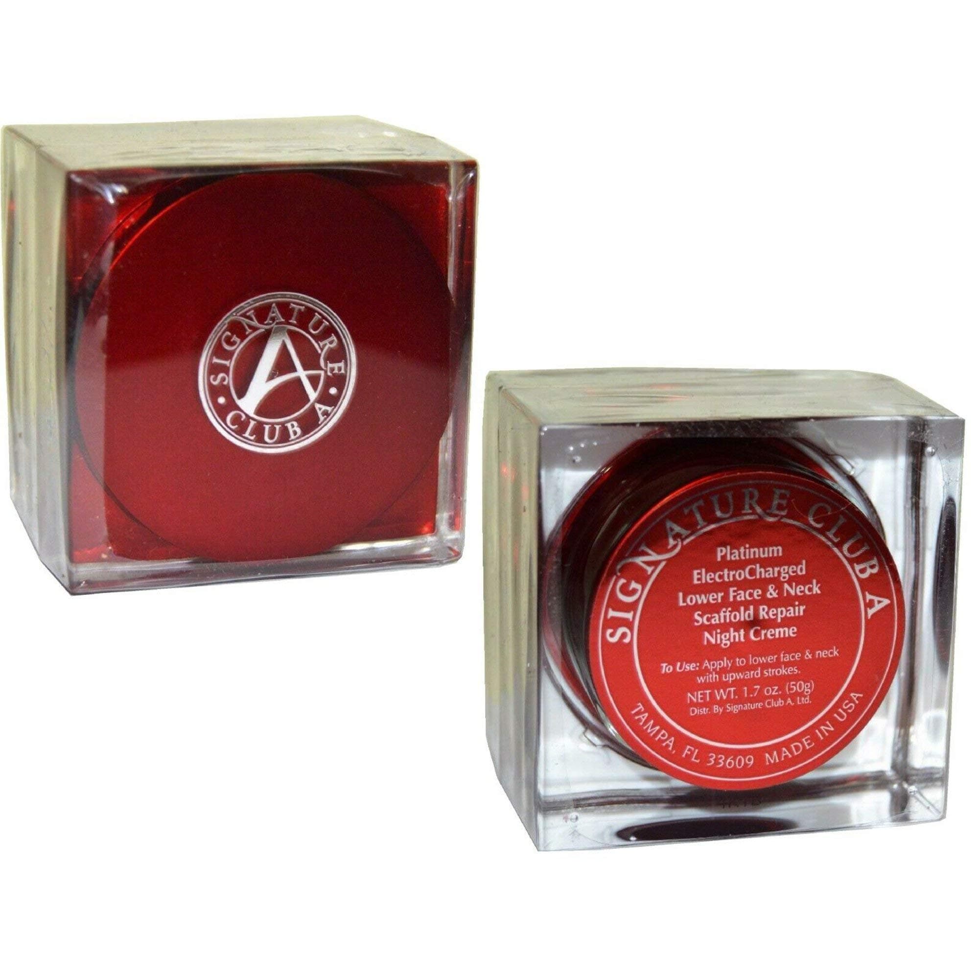 Signature Club A Platinum MatrixEM Lower Face & Neck Scaffold Repair Night Creme Cream