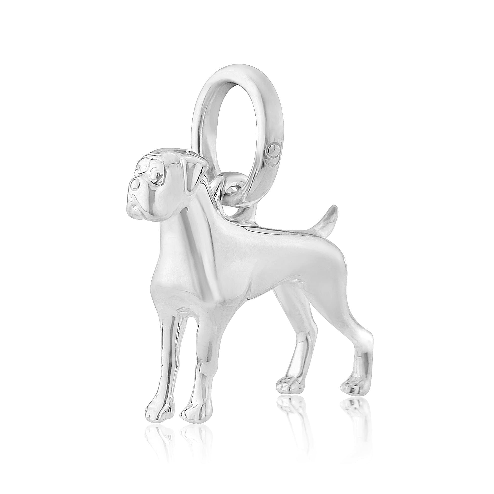Gemma JBoxer Dog Charm