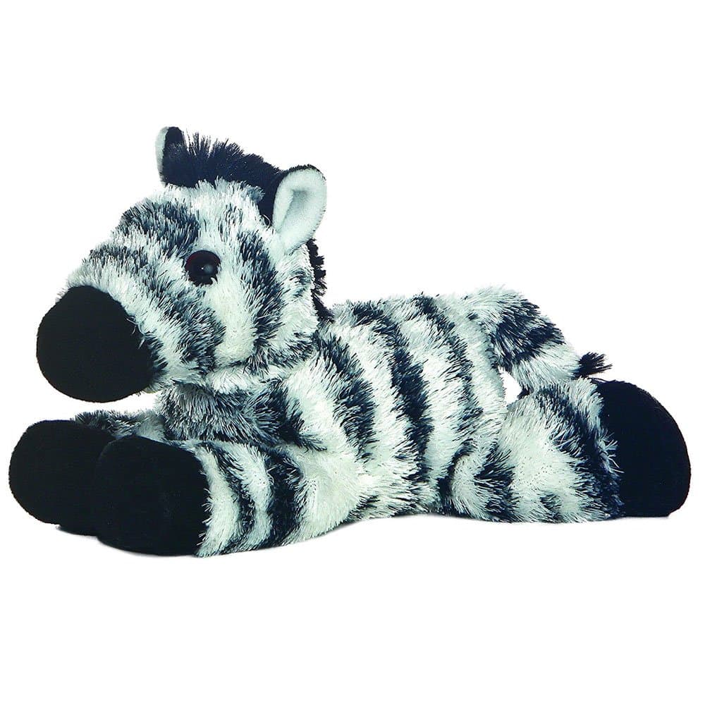 Mini Flopsie Zany Zebra, Multi-Colour, 8 In, AU13284