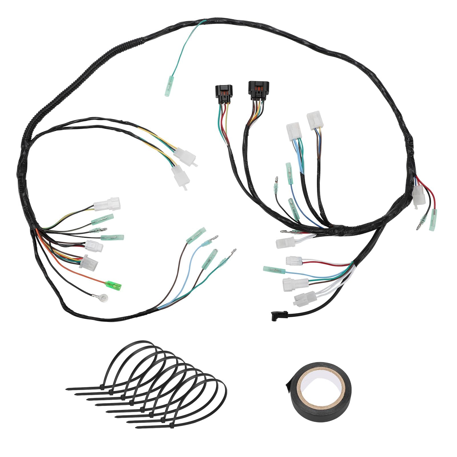 JAVIK 3GD-82590-40-00 Wire Wiring Harness for Yamaha Warrior 350 YFM350 X 1997 1998 1999 2000 2001