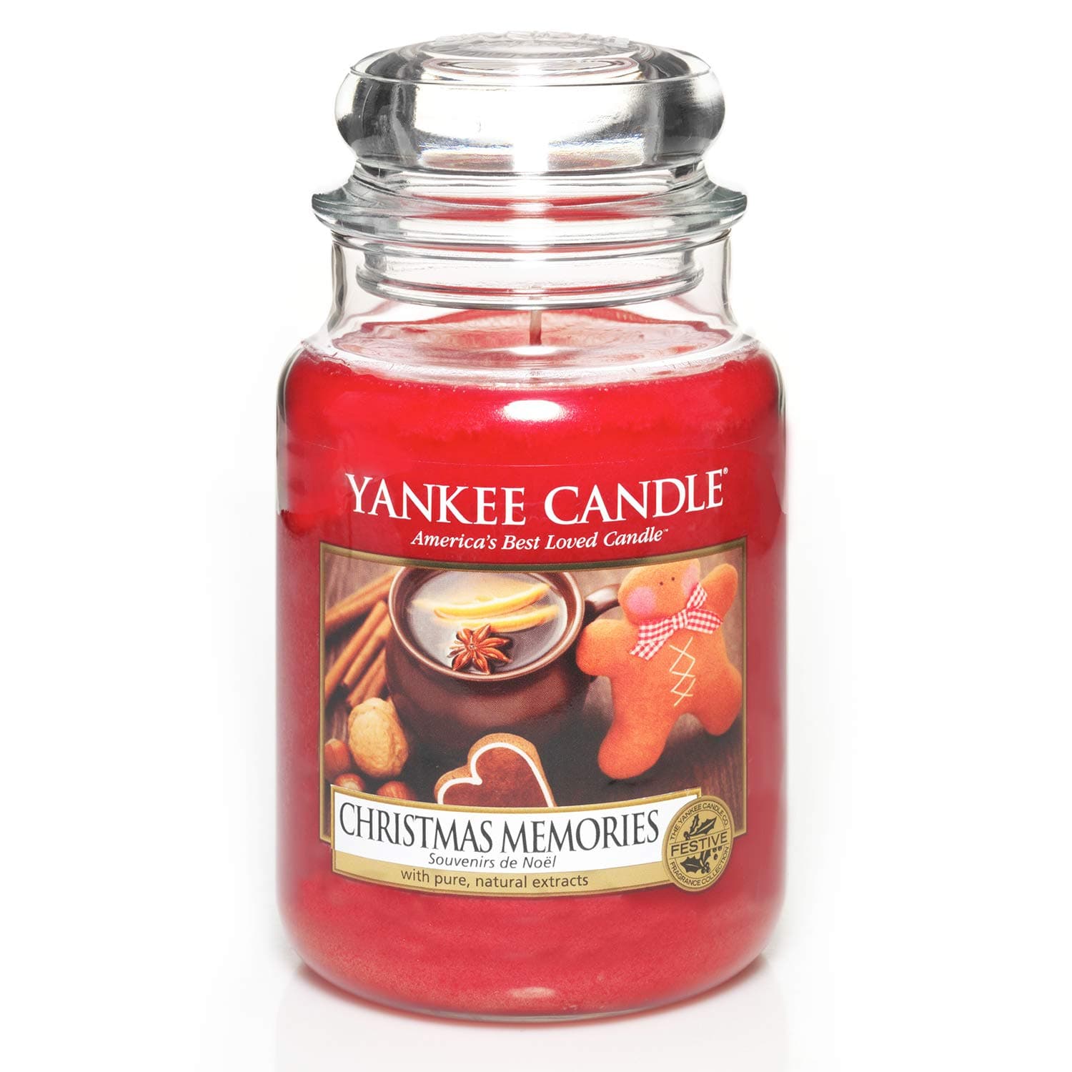 YANKEE CANDLE Christmas Memories Large Jar Candle