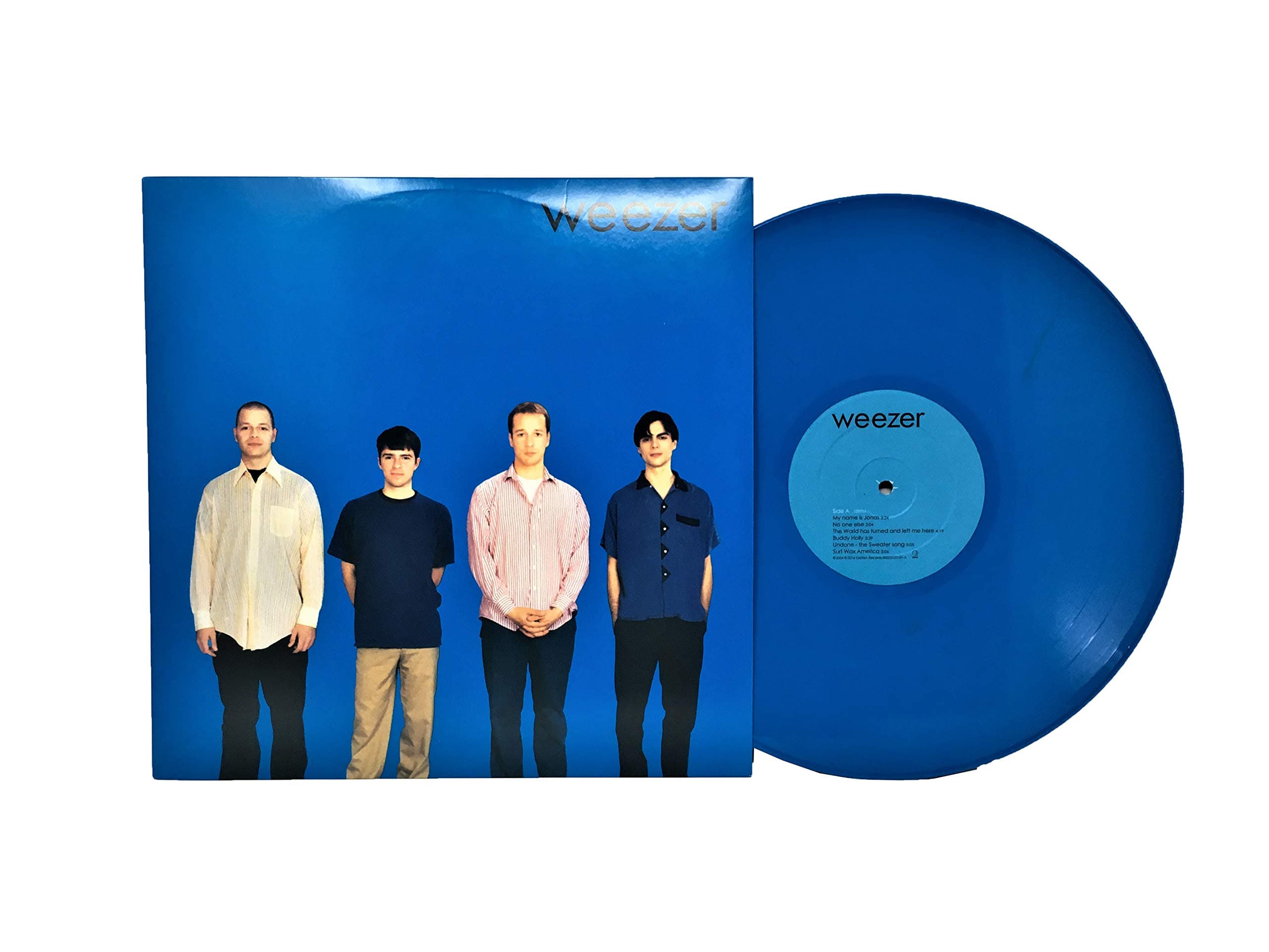 Weezer - Blue Album Limited Edittion Blue And White Marbled