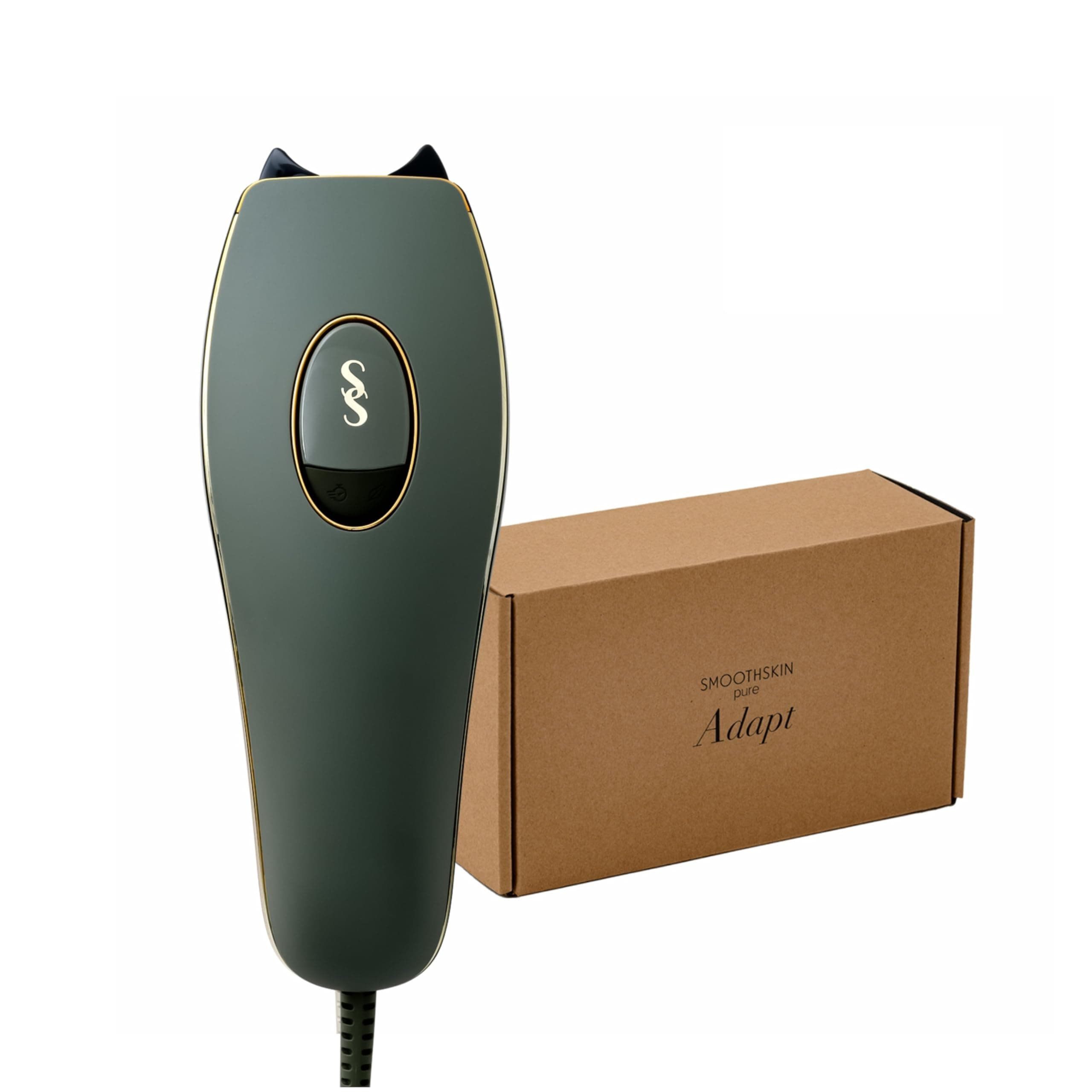 Pure Adapt Green IPL Laser Hair Removal Device for Women & Men, Pure Fit Upgrade; Long-Lasting Hair Reduction, for Body & Face, Home Hair Removal, Alternative to Laser & Bikini Shaver