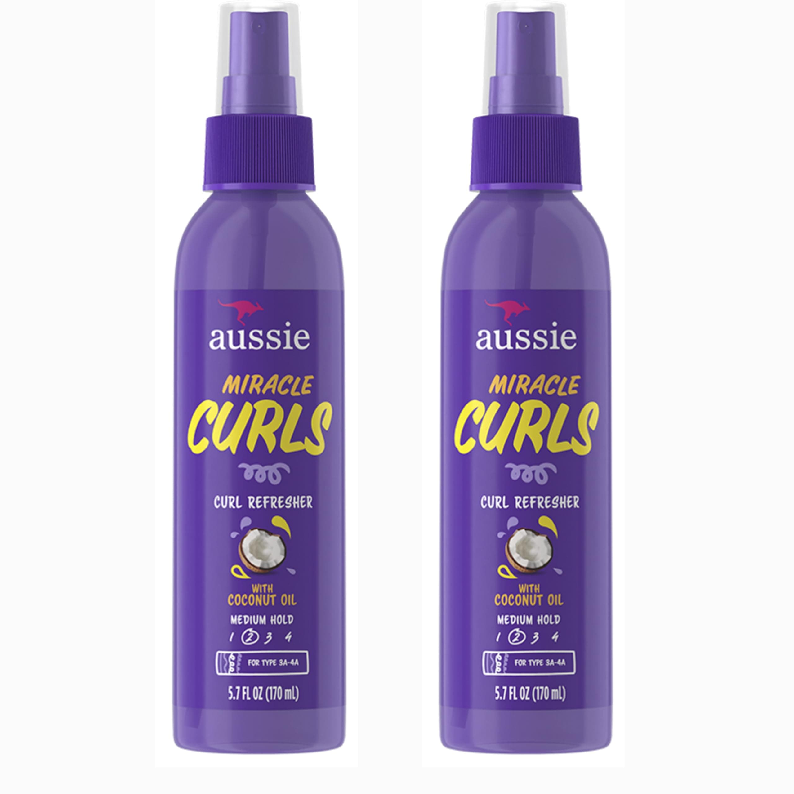 Miracle Curls Refresher 5.7 Ounce Pump (Maximum Hold) (170ml) (2 Pack)