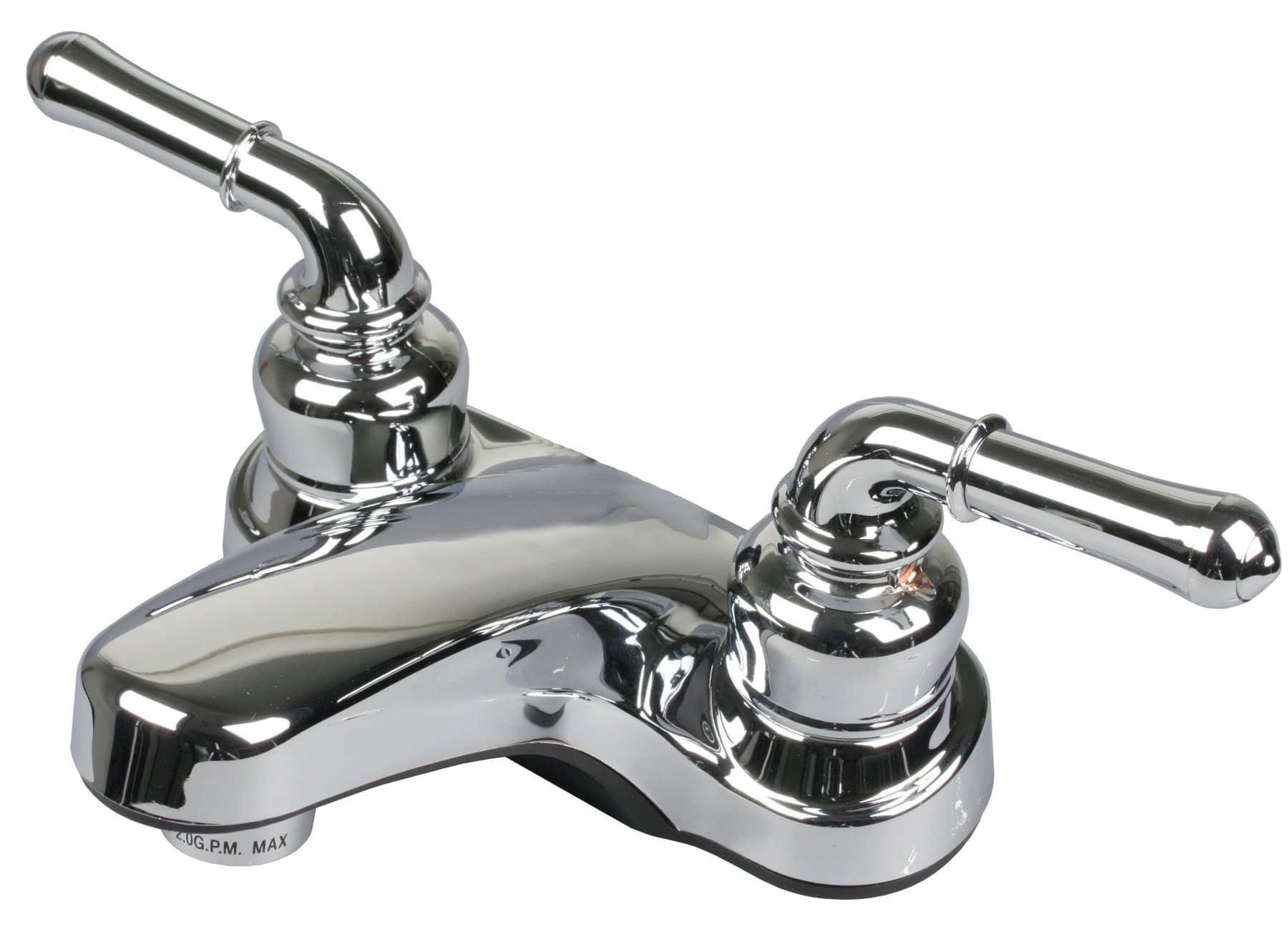 Ultra UF08042C Two-Handle Chrome Non-Metallic Series Lavatory Faucet