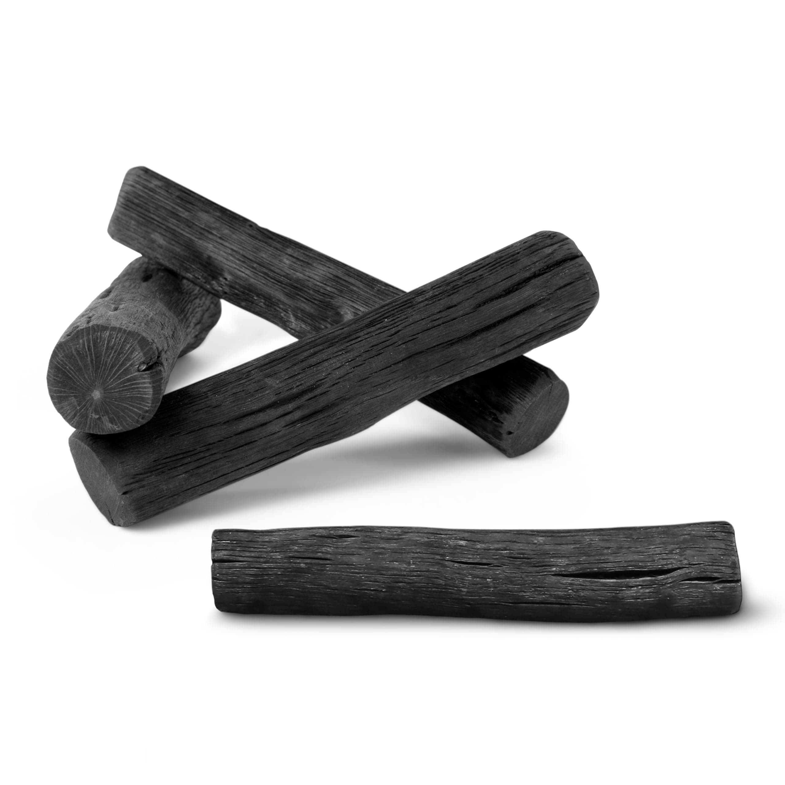 Charcoal Water Filter Sticks | Charcoal Filter Hydration Old Japanese Tradition, Lasting 6 Months Each, Wood Black (4 Piece)