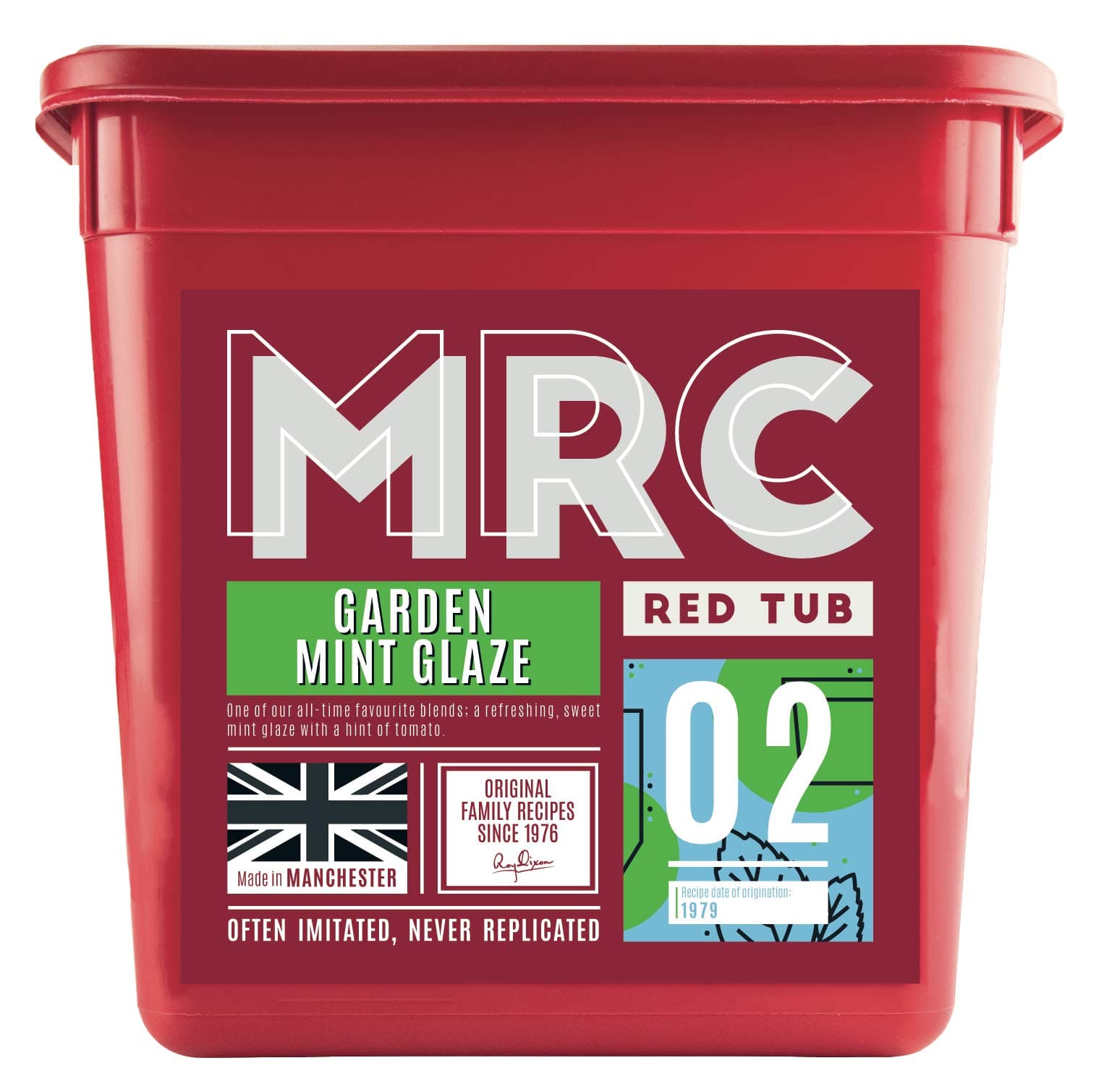 MRC Garden Mint Glaze 2.5 kg – Professional Steak Seasoning for Lamb & Beef – Sweet & Refreshing Bulk Marinade – Free from MSG, Preservatives & Artificial Additives – Made in Manchester