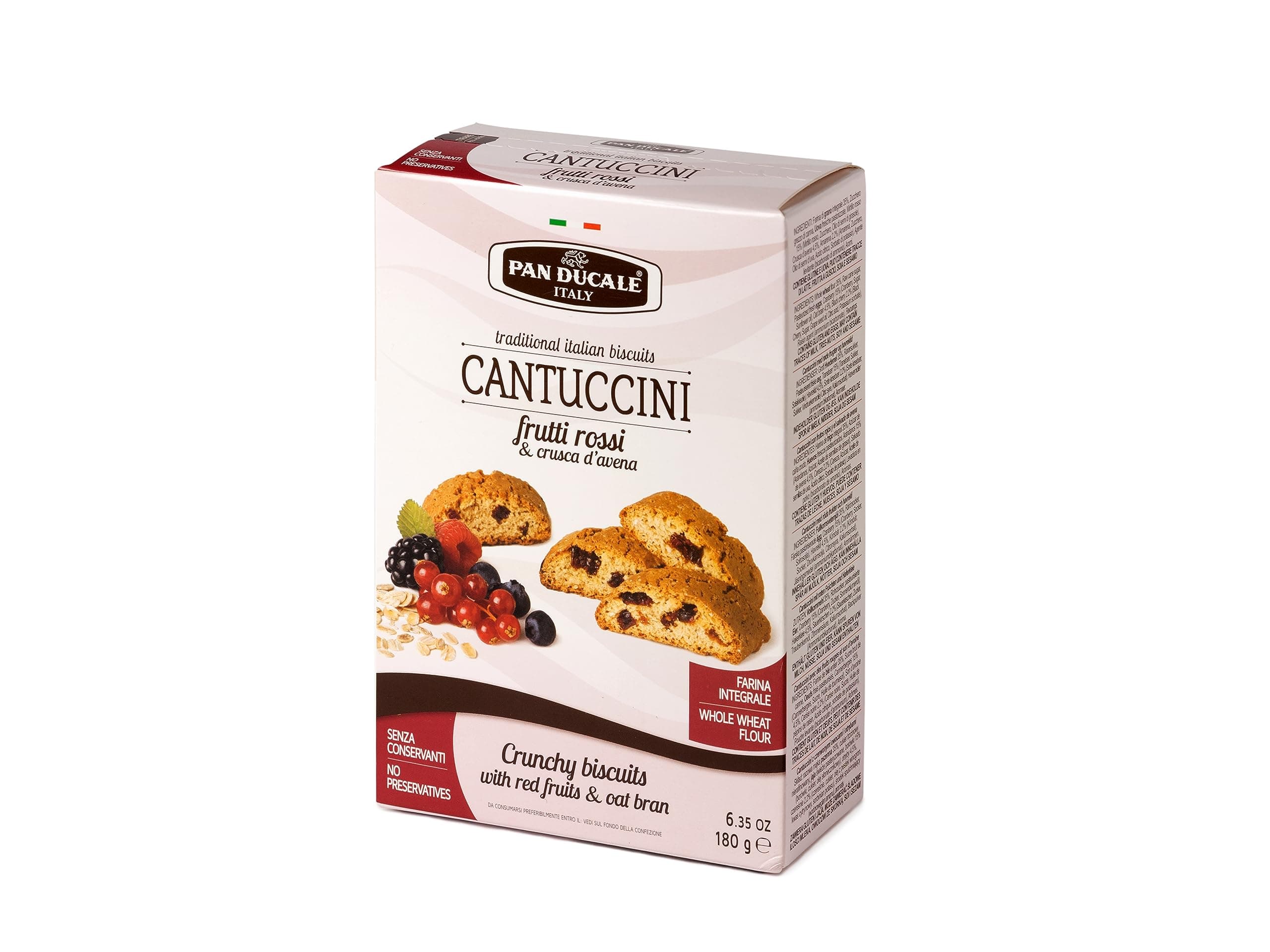 Red Fruits And Oat Bran Biscuits, 180 gm
