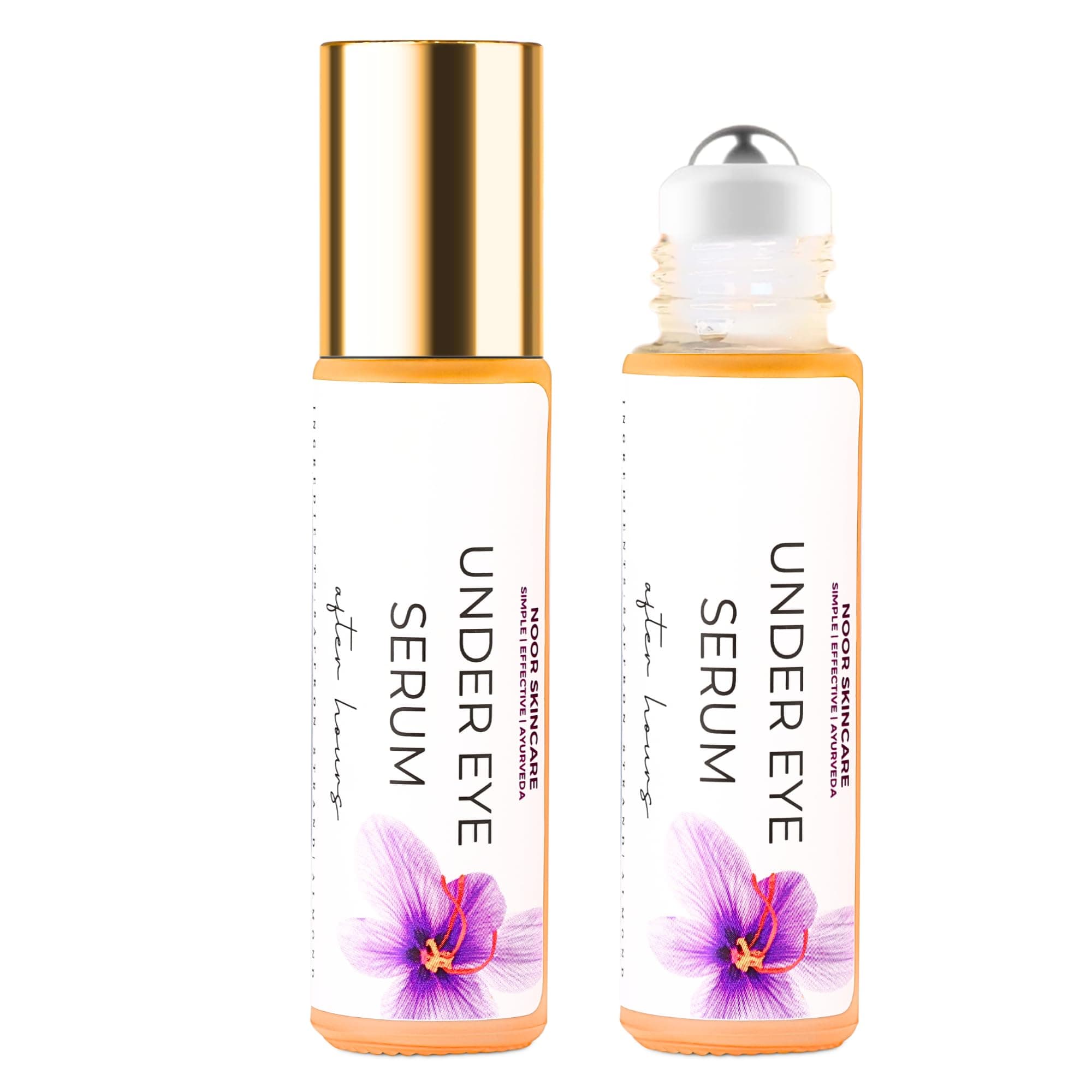 Under Eye Serum - for Dark Circles Removal and Wrinkles, Under Eye Roll On & Dark Circle Remover, Anti Wrinkle, Heals Puffy Eyes and Fine Lines, 100% Organic (Women/Men)