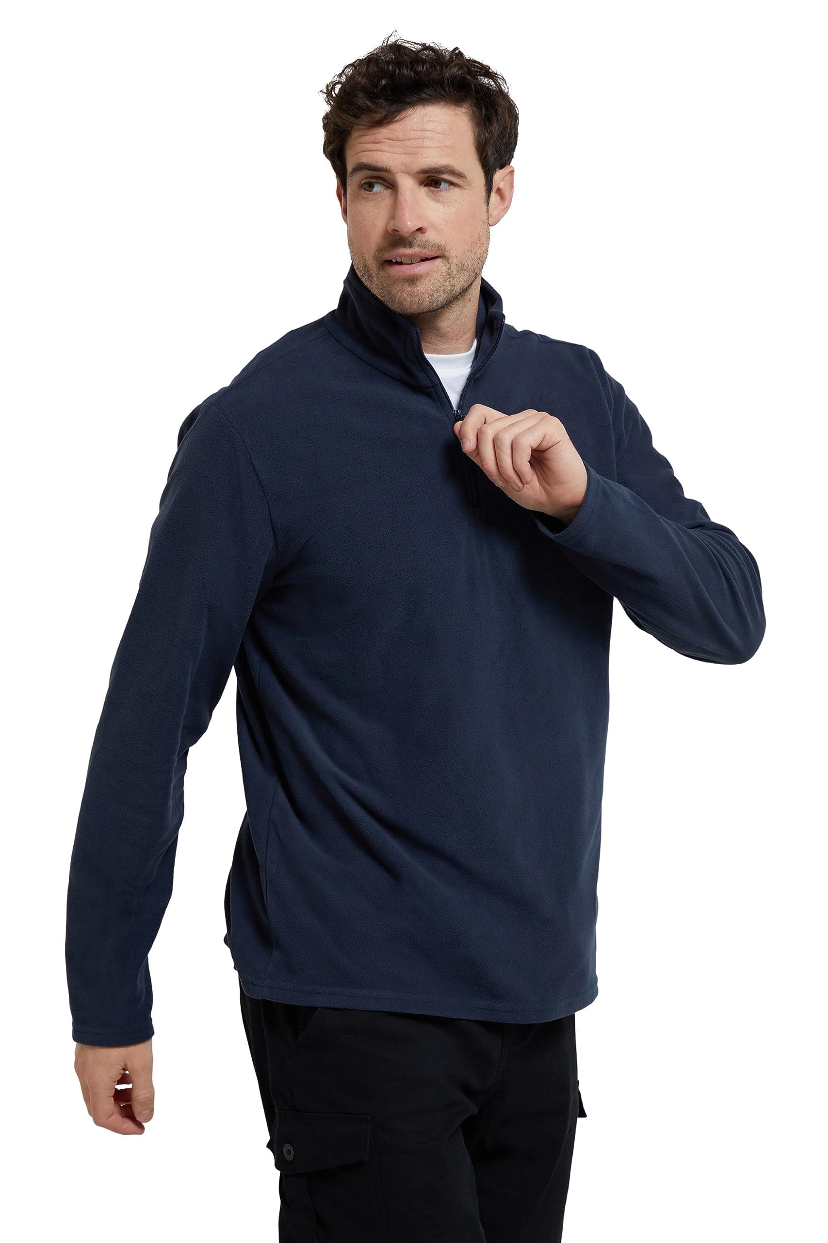 Camber II Mens Half-Zip Fleece - Lightweight & Quick Dry, Breathable Antipill Microfleece - For Spring Summer, Outdoors, Travelling & Hiking
