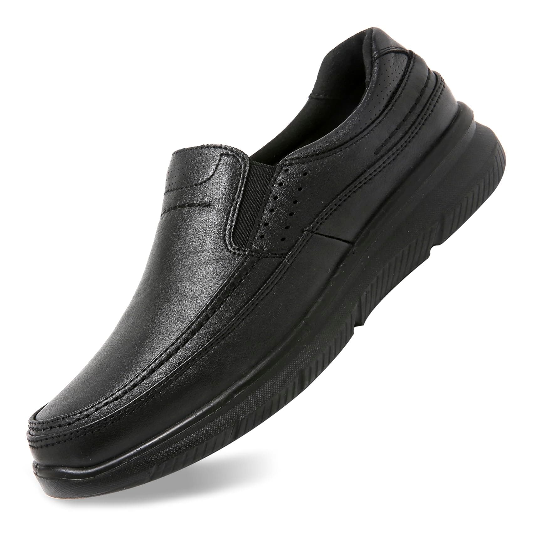 Men's Slip On Casual Loafers, Comfortable Walking Shoes for Men, Lightweight Dress Shoes for Office Driving