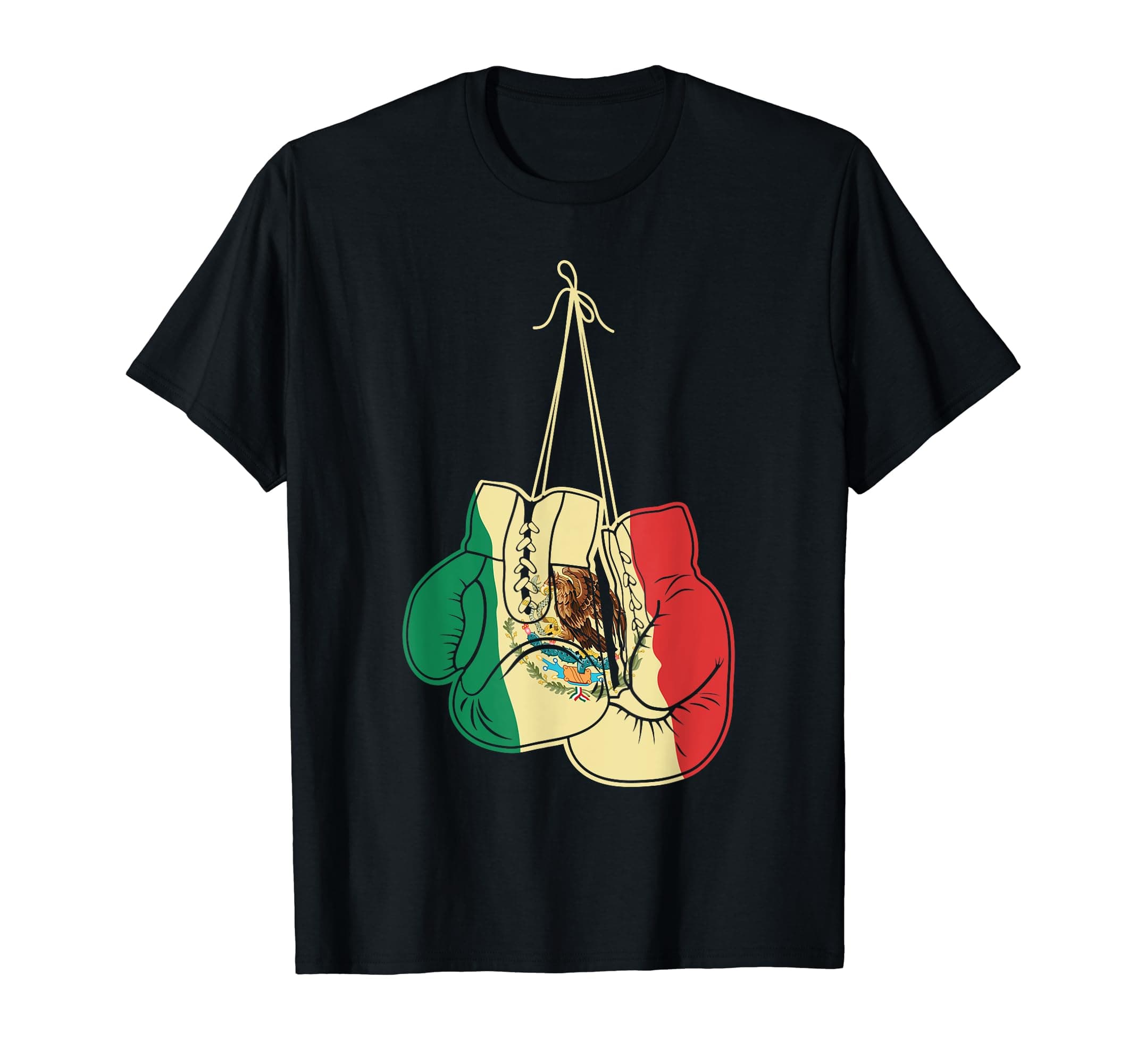 Mexican Boxing & GymBoxing Gloves Mexican Flag Mexico Boxer Coach Gift T-Shirt