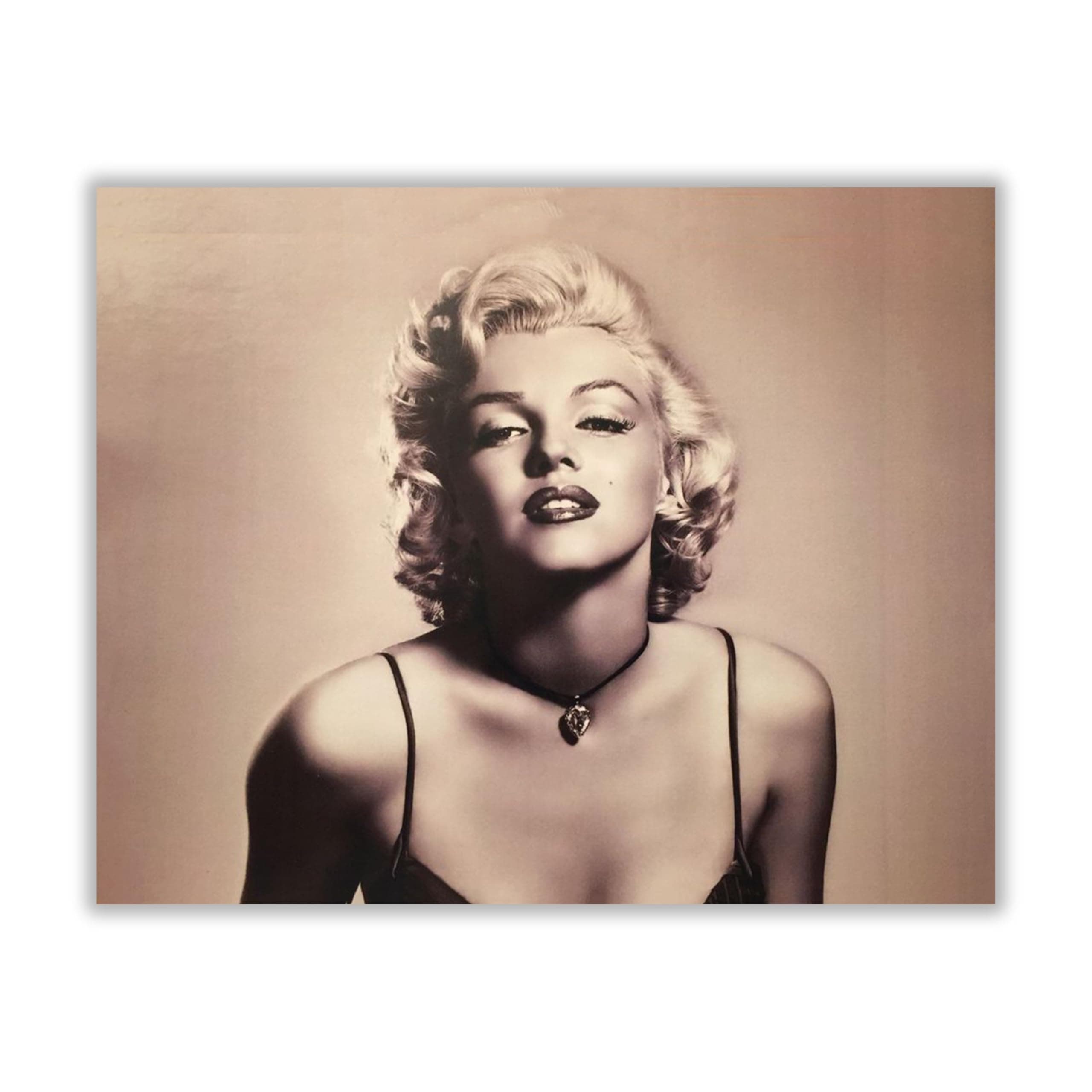 AMERICAN LUXURY GIFTS Marilyn Monroe Sultry Pose - Vintage Glamour Wall Art - Retro Home Office Man Cave Decor - 10x8 Unframed Print