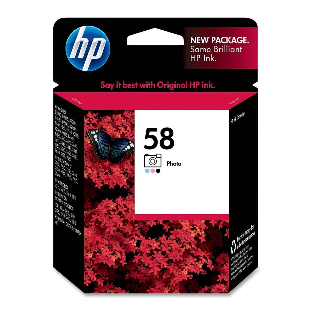 HP 58 Photo Original Ink Cartridge (C6658AN)