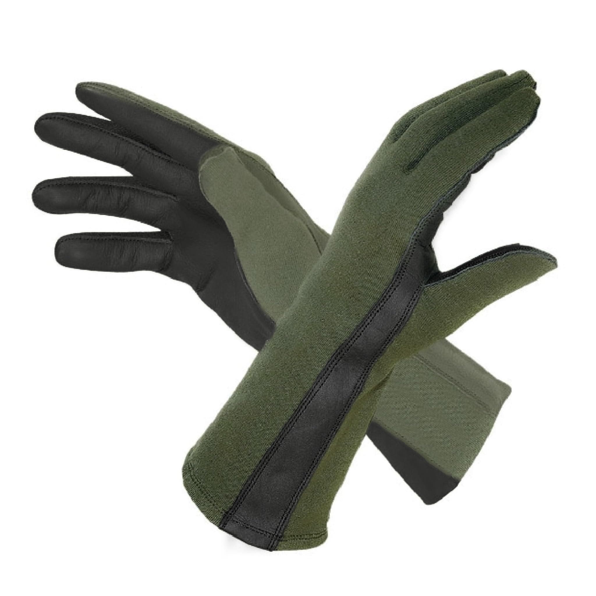 M MCGUIRE GEAR Nomex Summer Flight Gloves, Fire-Resistant Tactical Gloves for Pilots, Military, Law Enforcement & Mechanics