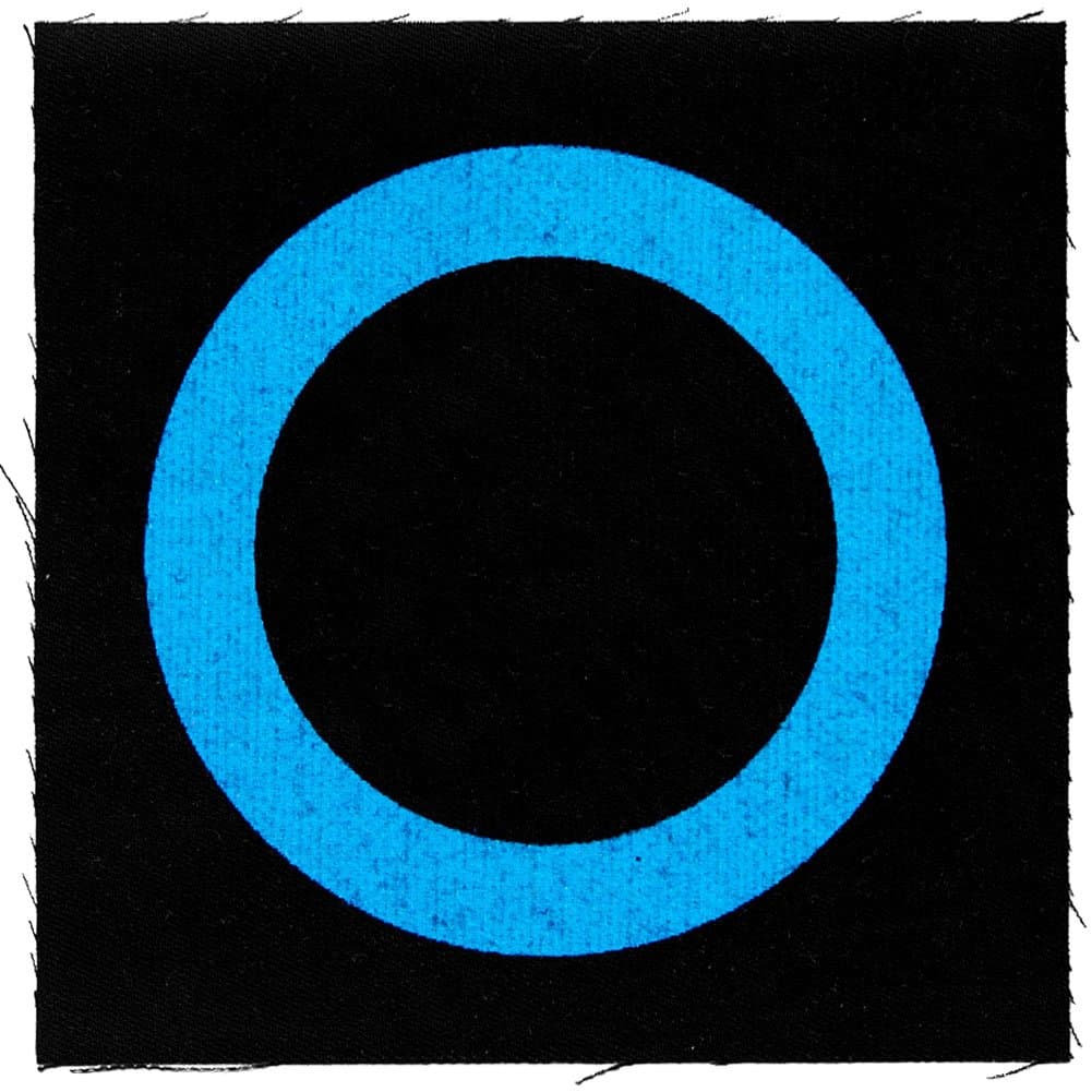 Germs Cloth Patch Black