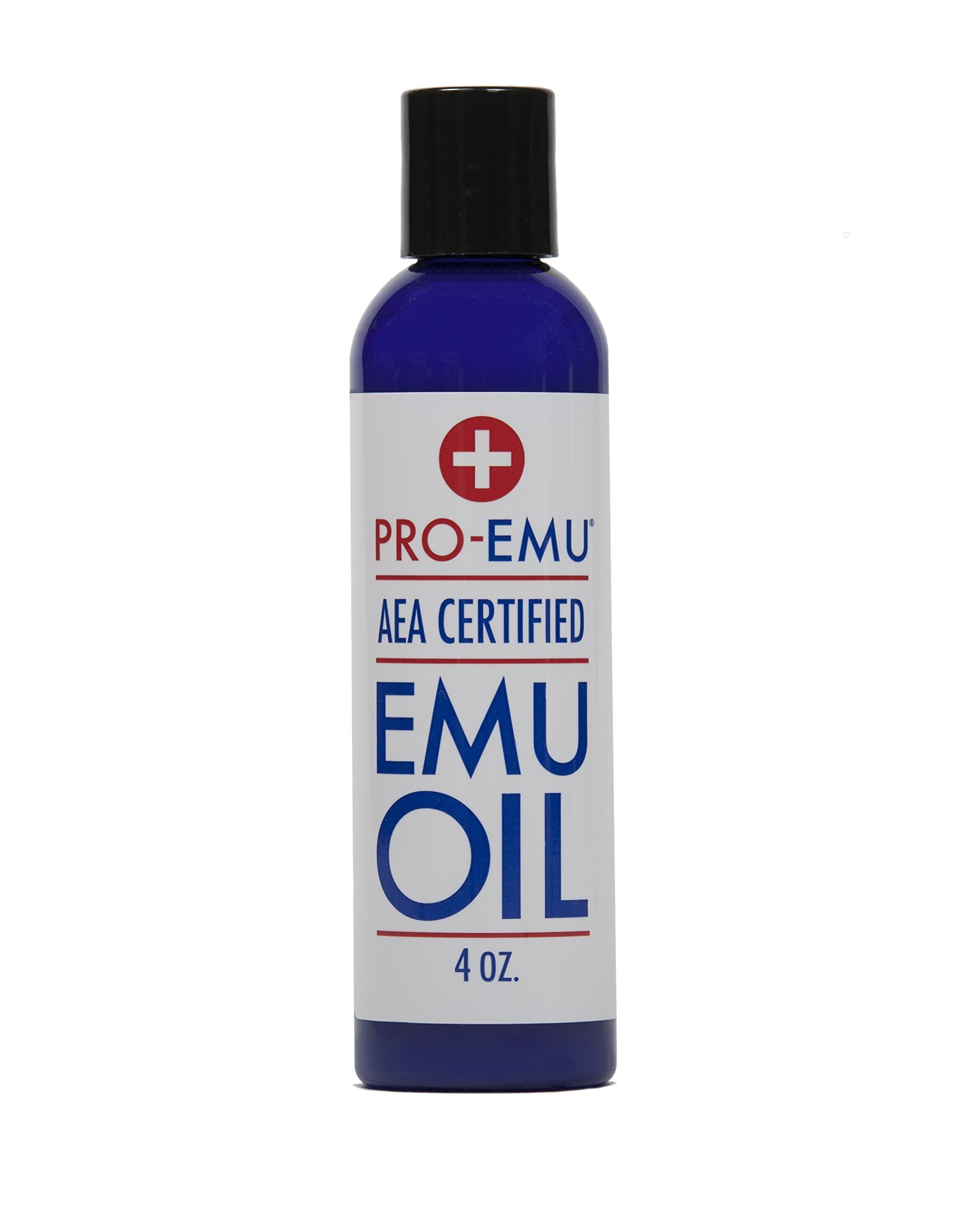 Pro Emu OIL (4 oz) All Natural Emu Oil - AEA Certified - Made In USA - Best All Natural Oil for Face, Skin, Hair and Nails.