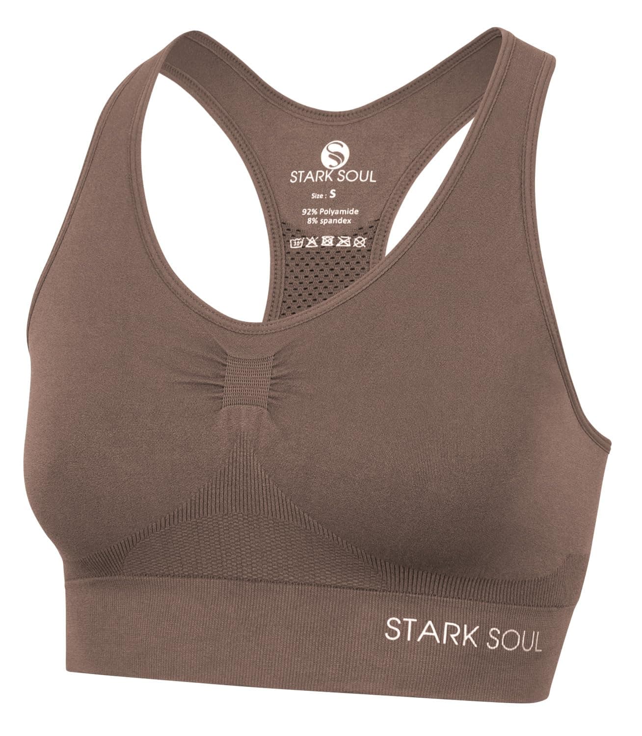 STARK SOUL Women's Bra Light Support Sports Bra