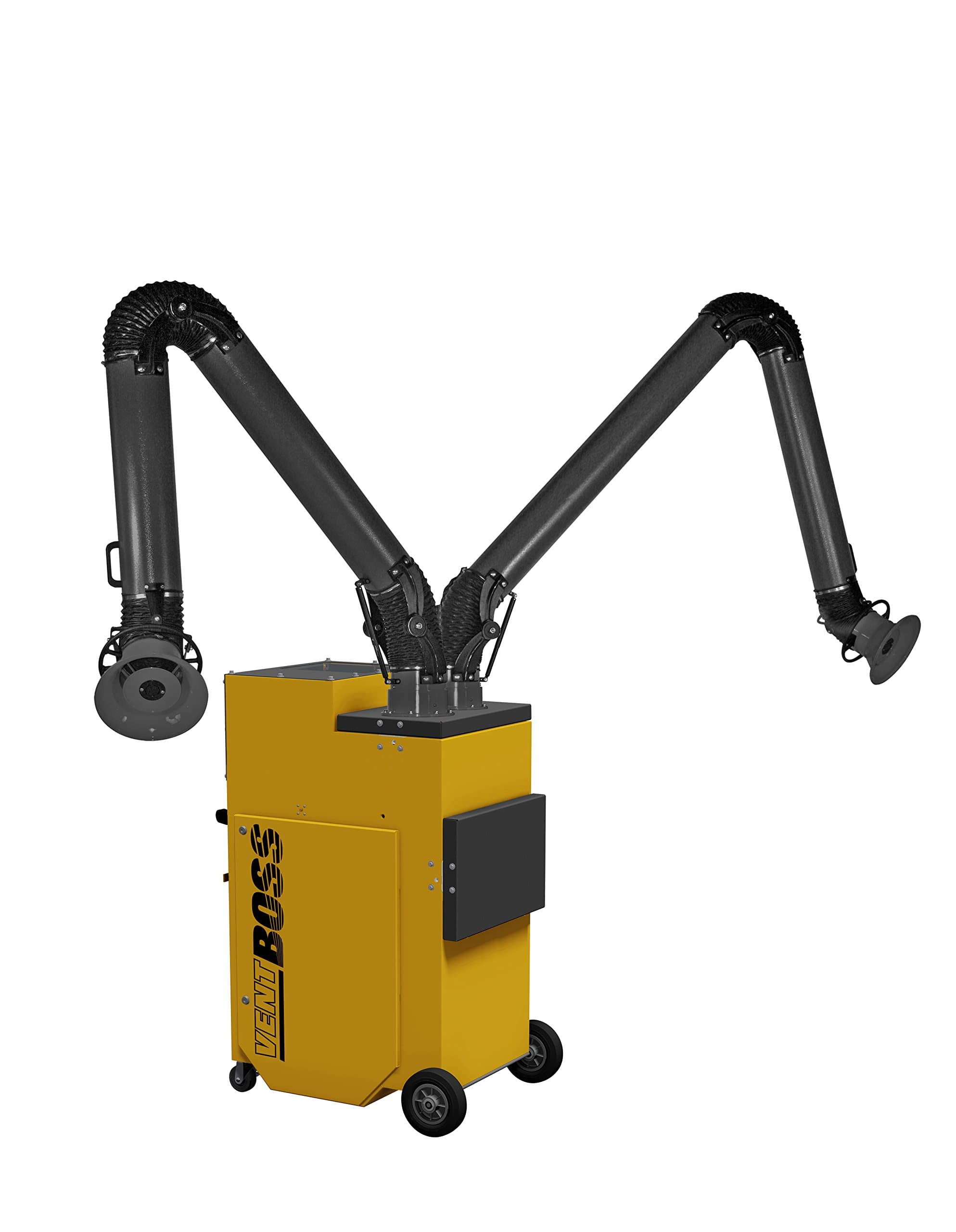 S121/G121 Portable Weld Fume Extractor w/ (2) 6" x 10' Fume Arms, 1200 CFM