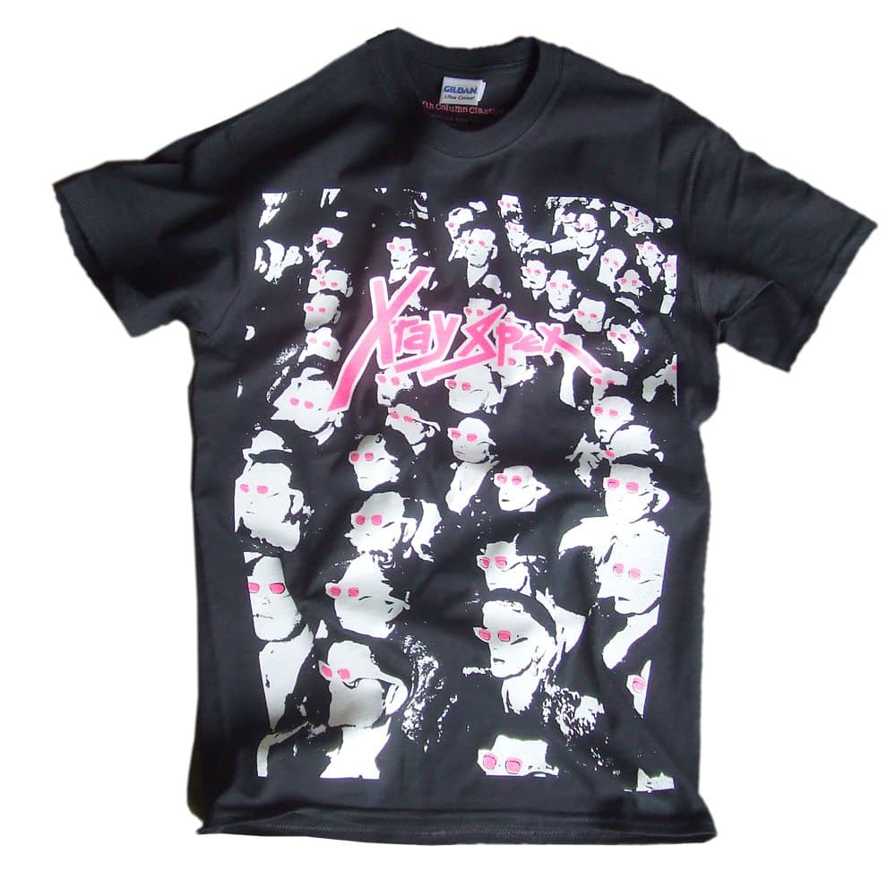 Men's X-Ray Specs T-Shirt Black Pink Medium