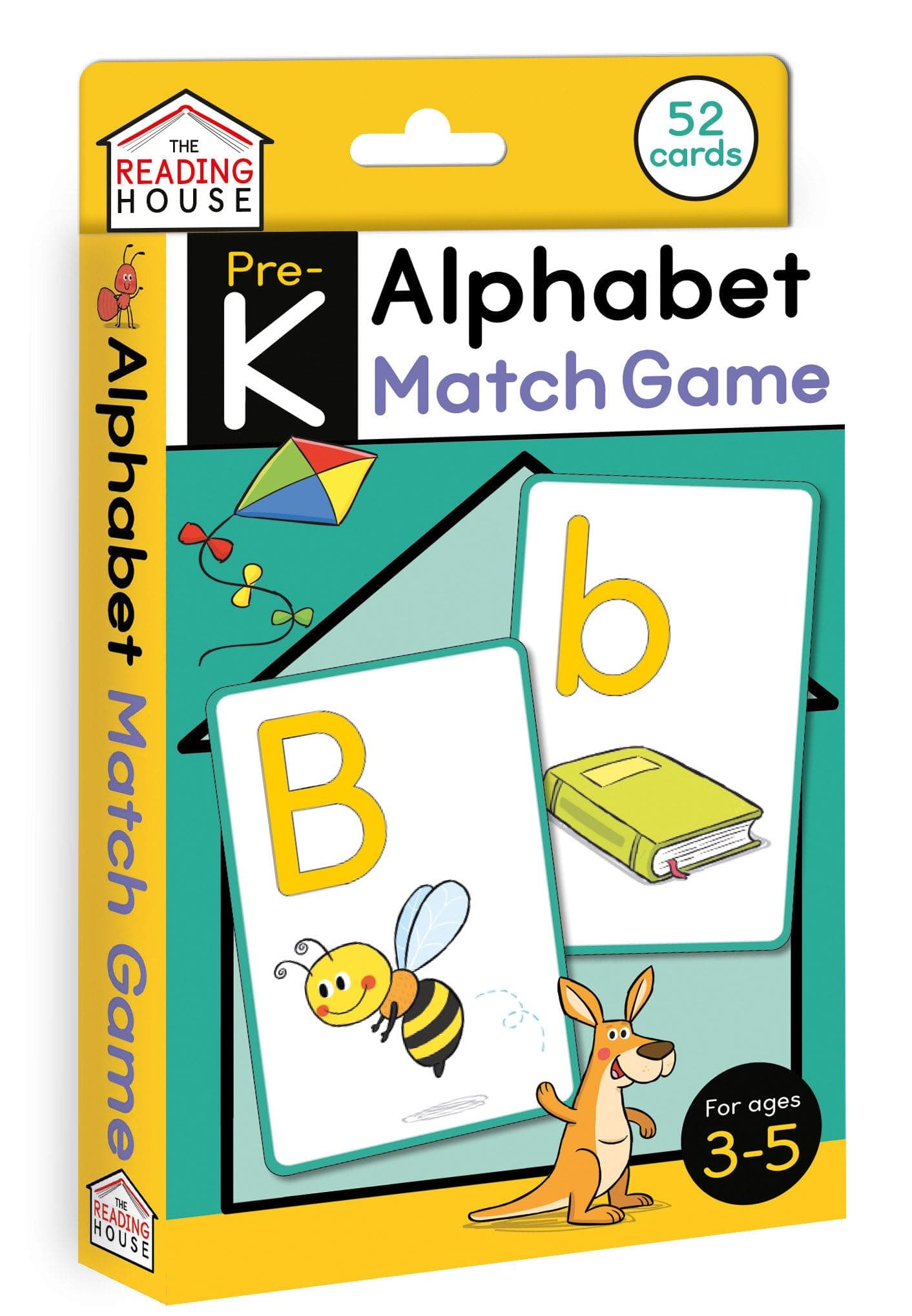Alphabet Match Game (Flashcards): Flash Cards for Preschool and Pre-K, Ages 3-5, Games for Kids, ABC Learning, Uppercase and Lowercase, Phonics, ... and Listening Skills (The Reading House) Cards – January 11, 2022