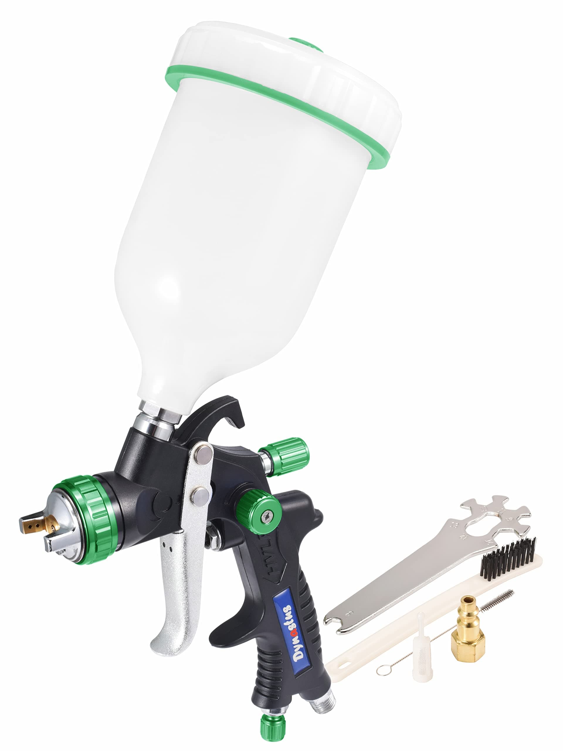 Dynastus22 oz. Professional Composite HVLP Air Spray Gun Detail Paint Sprayer with 1.4mm Nozzle