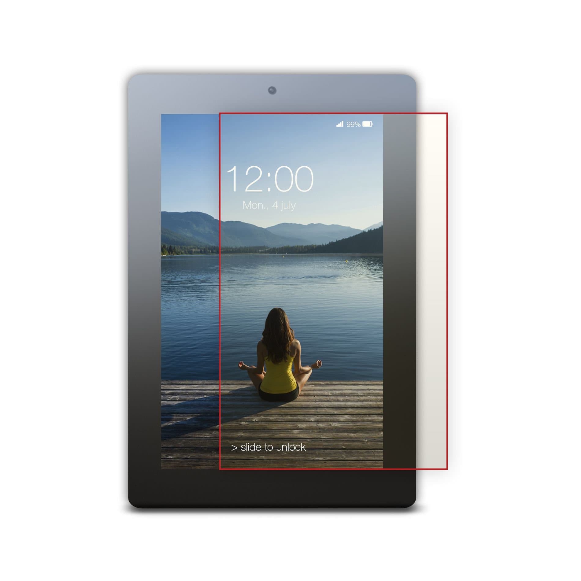 Reticare Universal Eye Protector for Tablets (7"x10")