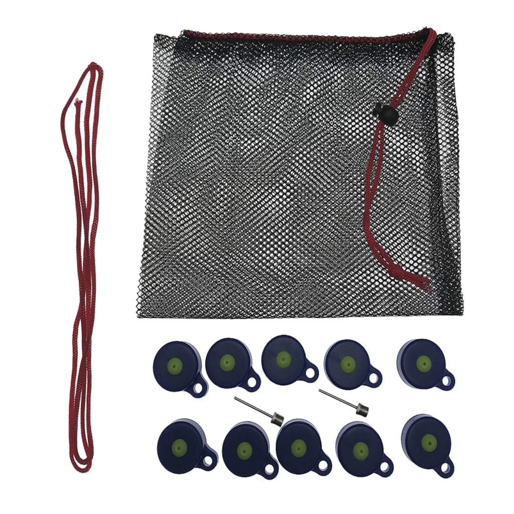 10 Pack Reusable High Pressure Bottle Caps, Air Inflatables Bottles Containers Caps for Pump Inflating Tool, Outdoor Target Hunting Equipment