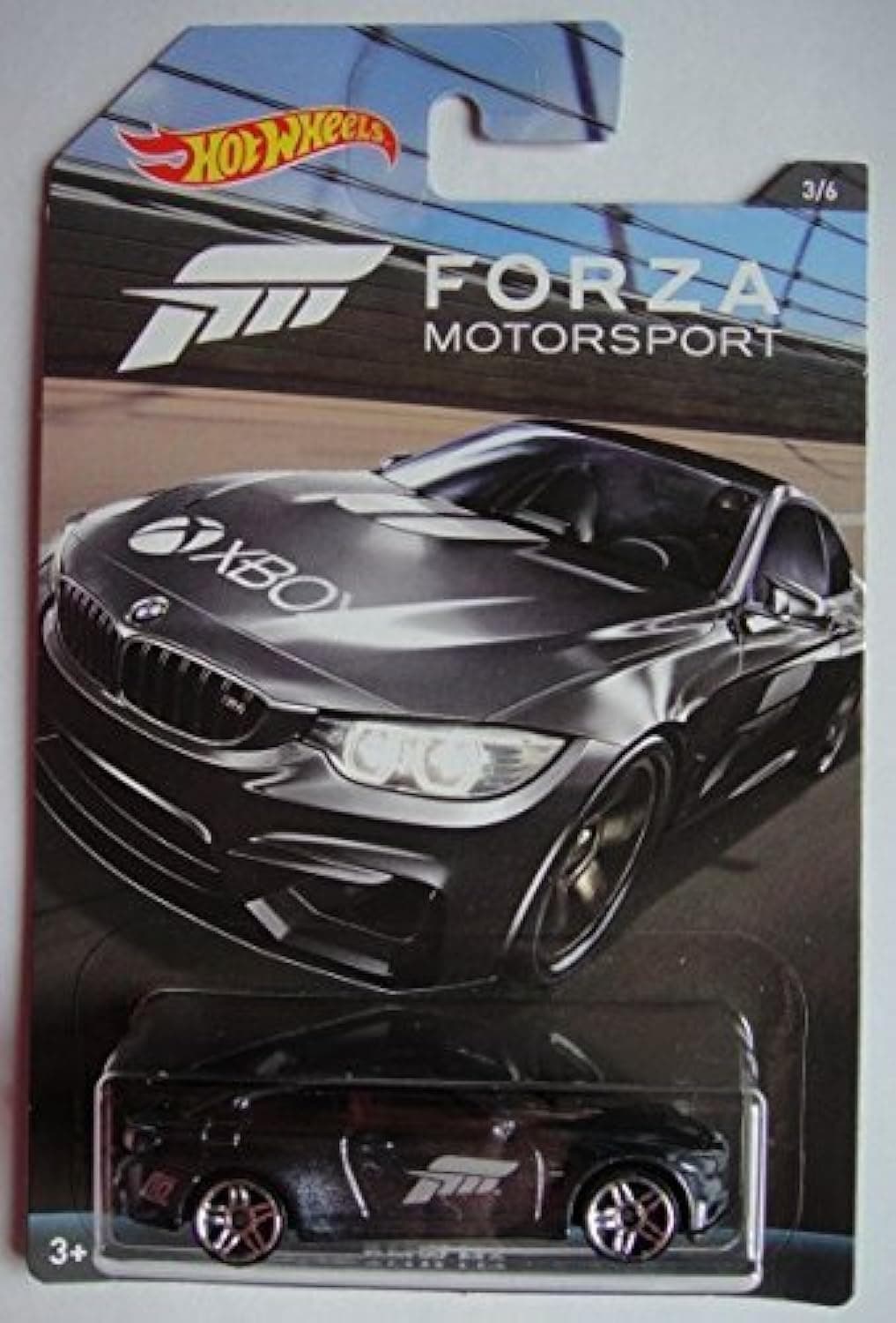 Hot Wheels 2017 Forza Motorsport BMW Model M4 3/6, Dark Gray ()