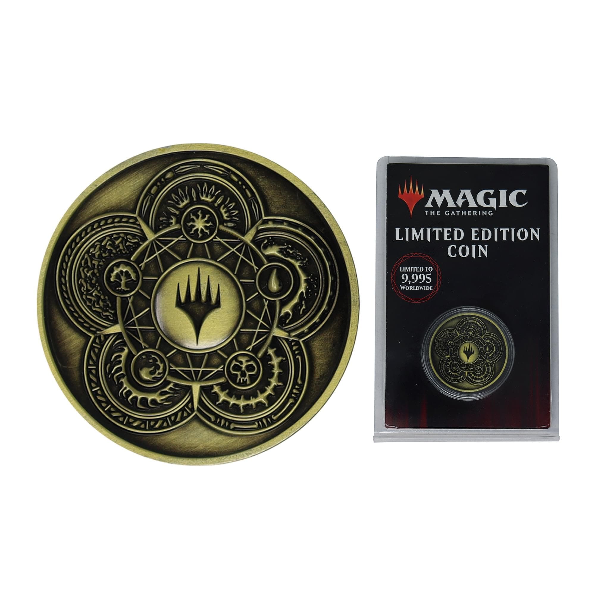 Magic: The Gathering Collectible Coin – Limited Edition Metal Coin for MTG Fans & Collectors – Official WOTC Fantasy Game Memorabilia & Gift