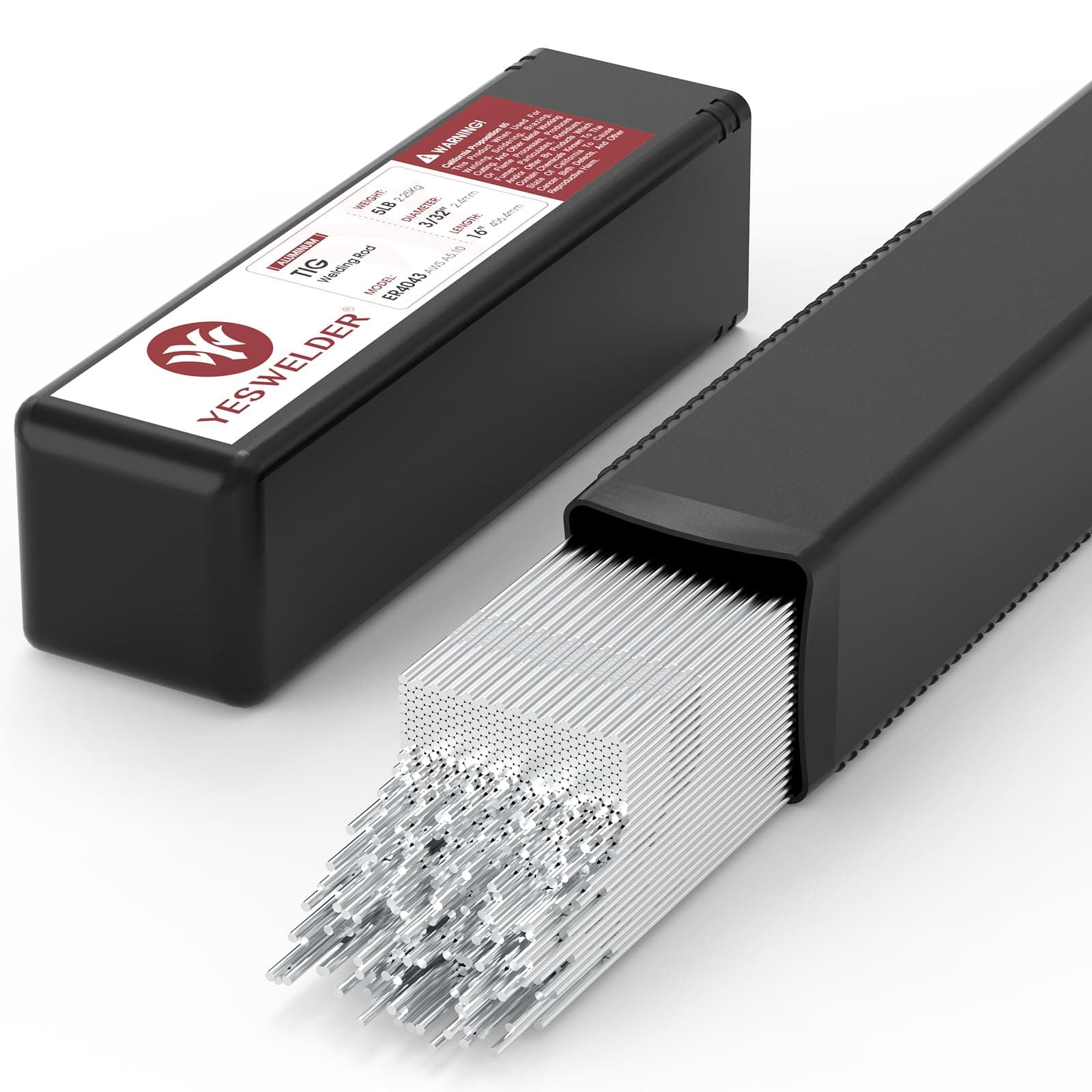 Aluminum TIG Welding Rod ER4043 3/32"x16" 5LB