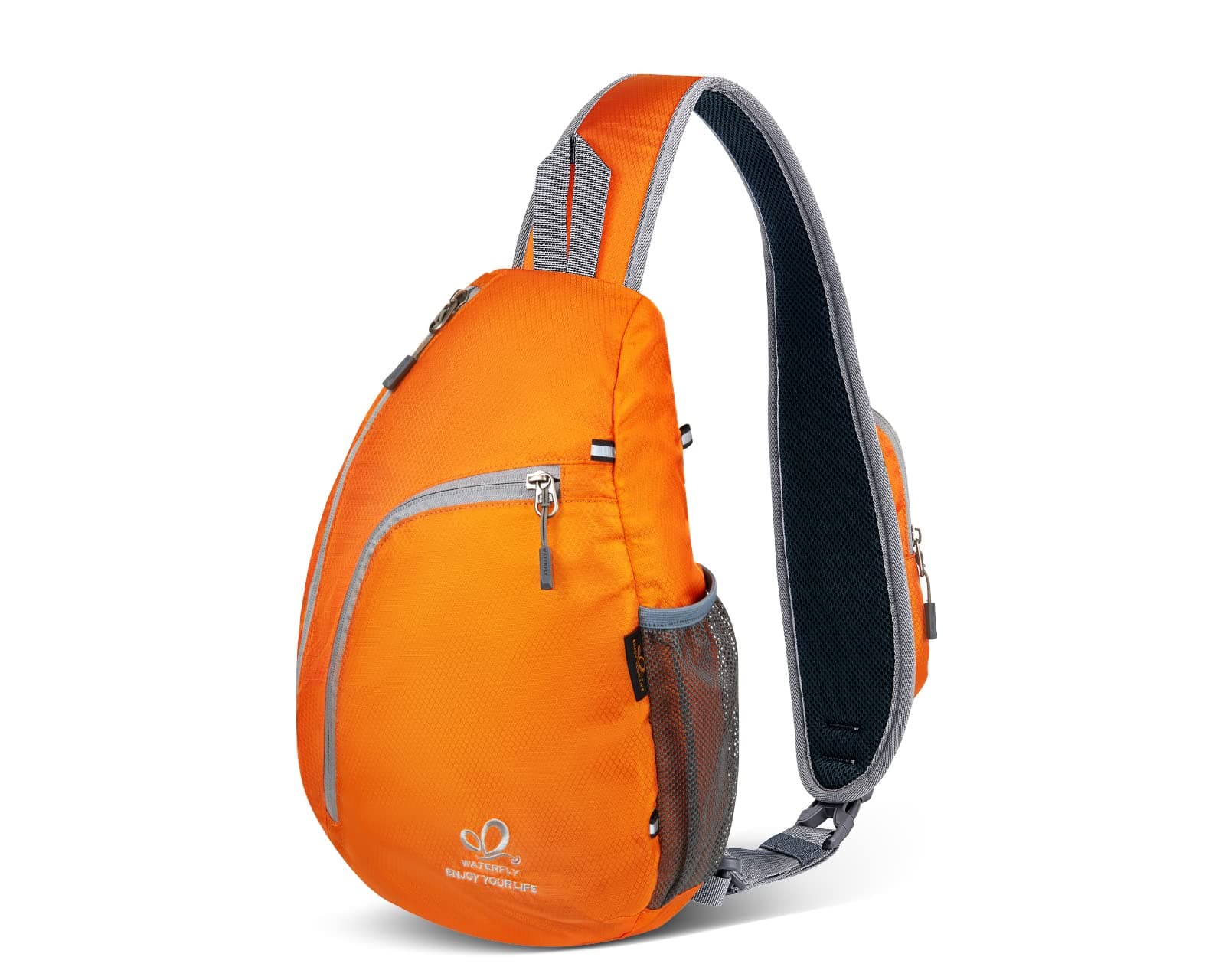 Crossbody Sling Bag Small Water Resistant Backpack Lightweight Shoulder Chest Daypack for Men Women Hiking Travel