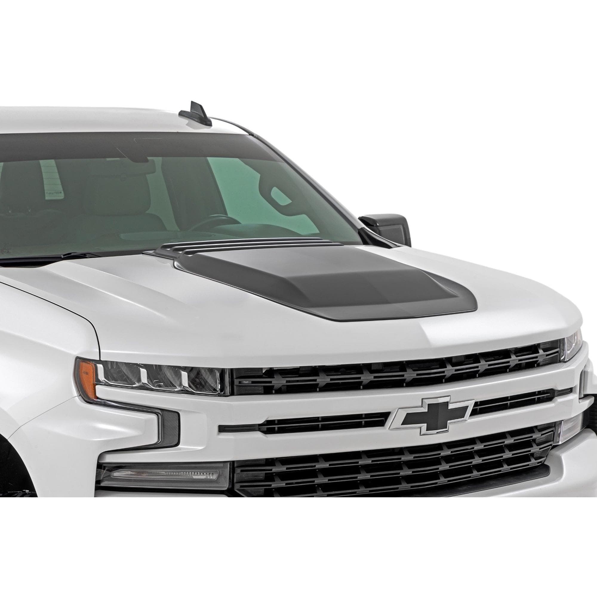 Rough Country Hood Scoop for 2019-2025 Chevy Silverado 1500 - HS10010