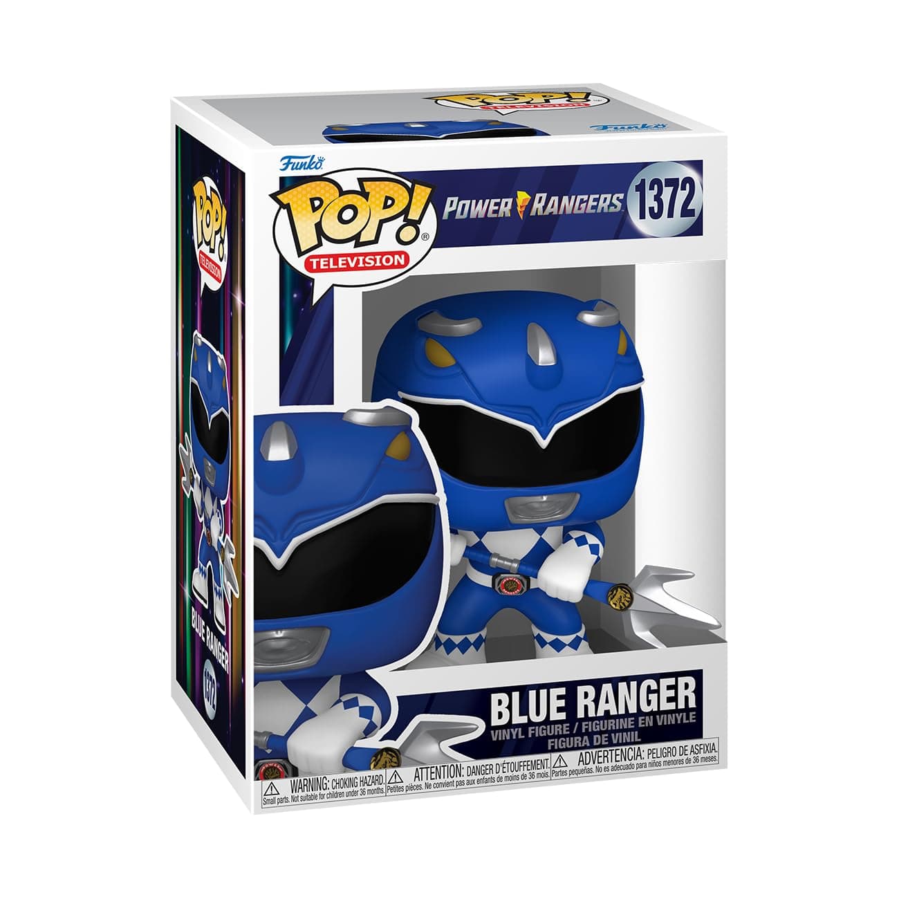 Funko Pop! TV: Mighty Morphin Power Rangers 30th - Blue Ranger - Collectable Vinyl Figure - Gift Idea - Official Merchandise - Toys for Kids & Adults - TV Fans - Model Figure for Collectors