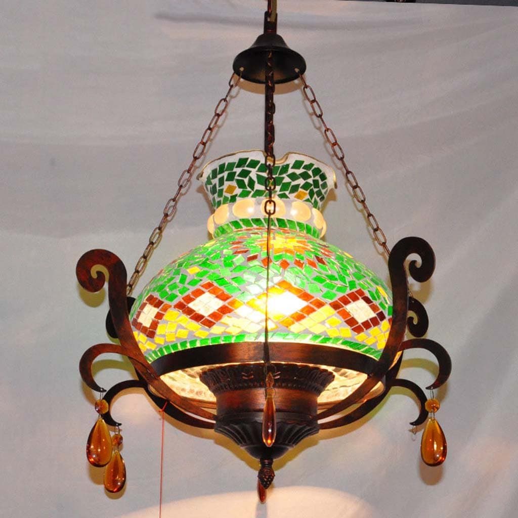 The Harvest Season- European Mediterranean Style Chandeliers Bohemian Corridor Lights Crystal Chandelier / E27