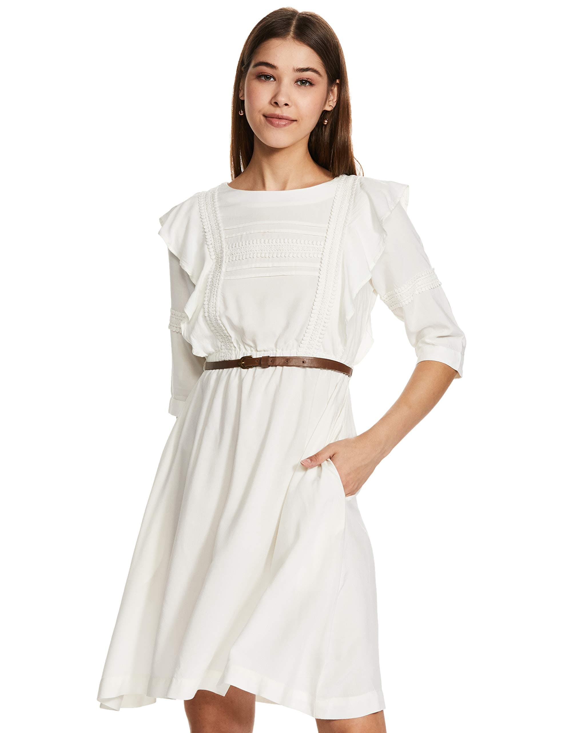 Amazon Brand - Eden & Ivy Rayon Skater Dress