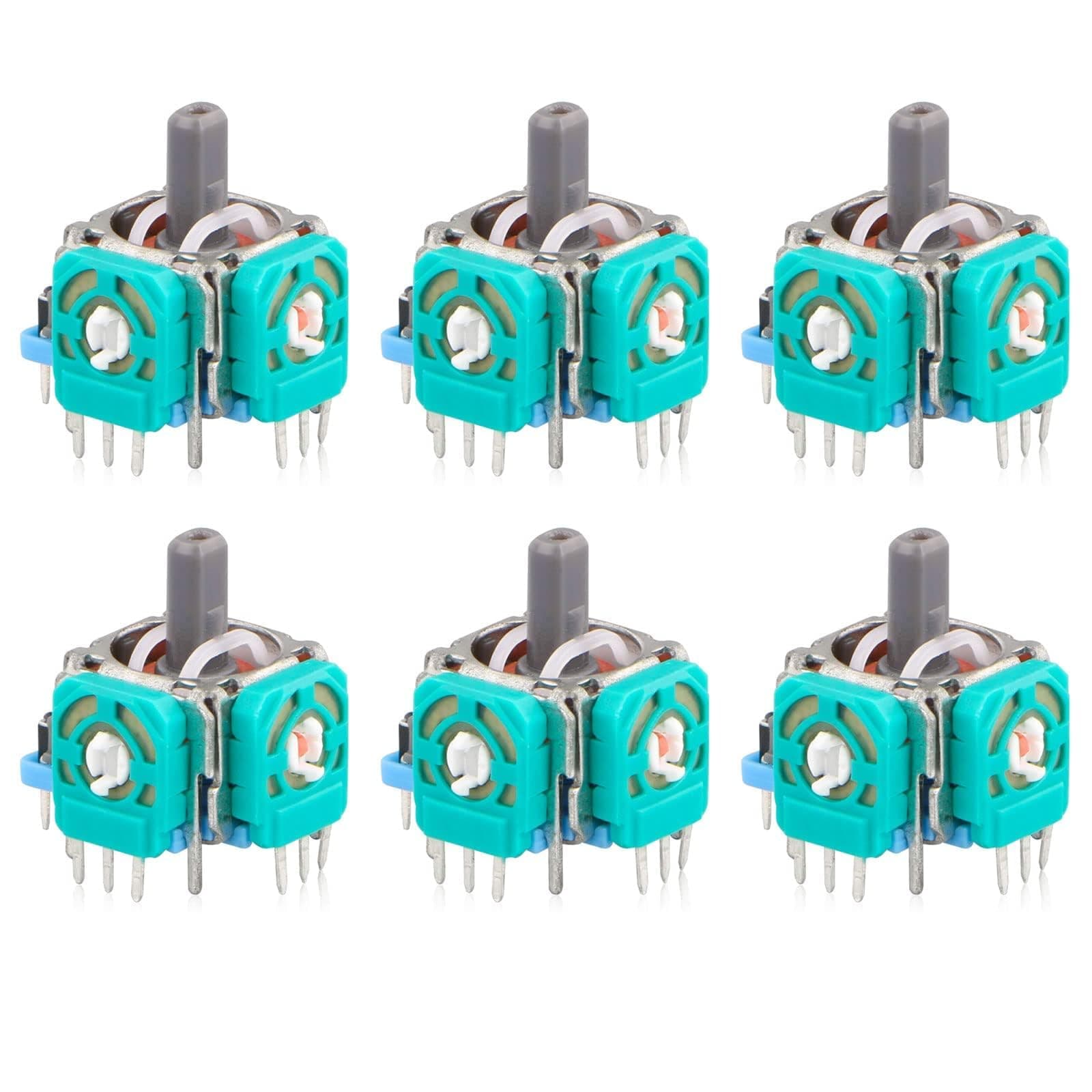 EEEKit 6PCS 3D Analog Joystick Module Sensor, Analog Stick Joystick Thumbstic...